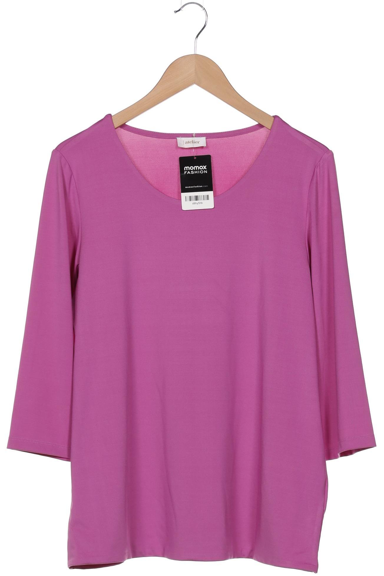 

Atelier Goldner Schnitt Damen Langarmshirt, flieder, Gr. 44