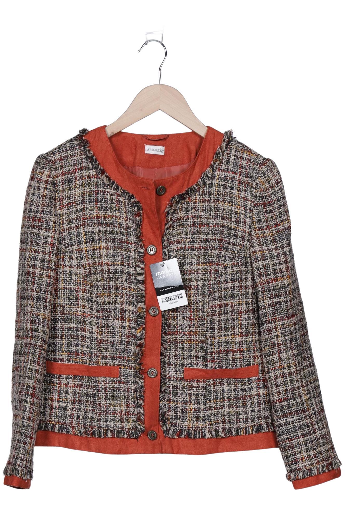 

Atelier Goldner Schnitt Damen Jacke, mehrfarbig, Gr. 20