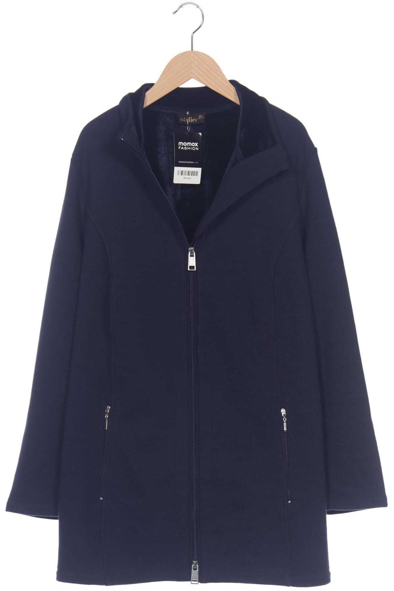 

Atelier Goldner Schnitt Damen Jacke, marineblau, Gr. 44