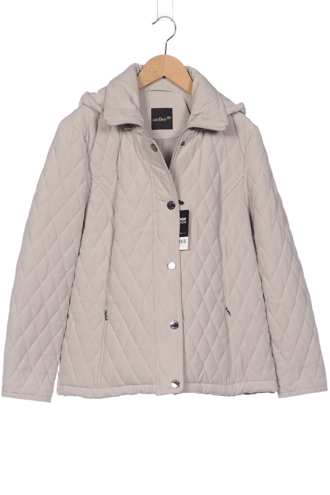 

Atelier Goldner Schnitt Damen Jacke, grau, Gr. 19