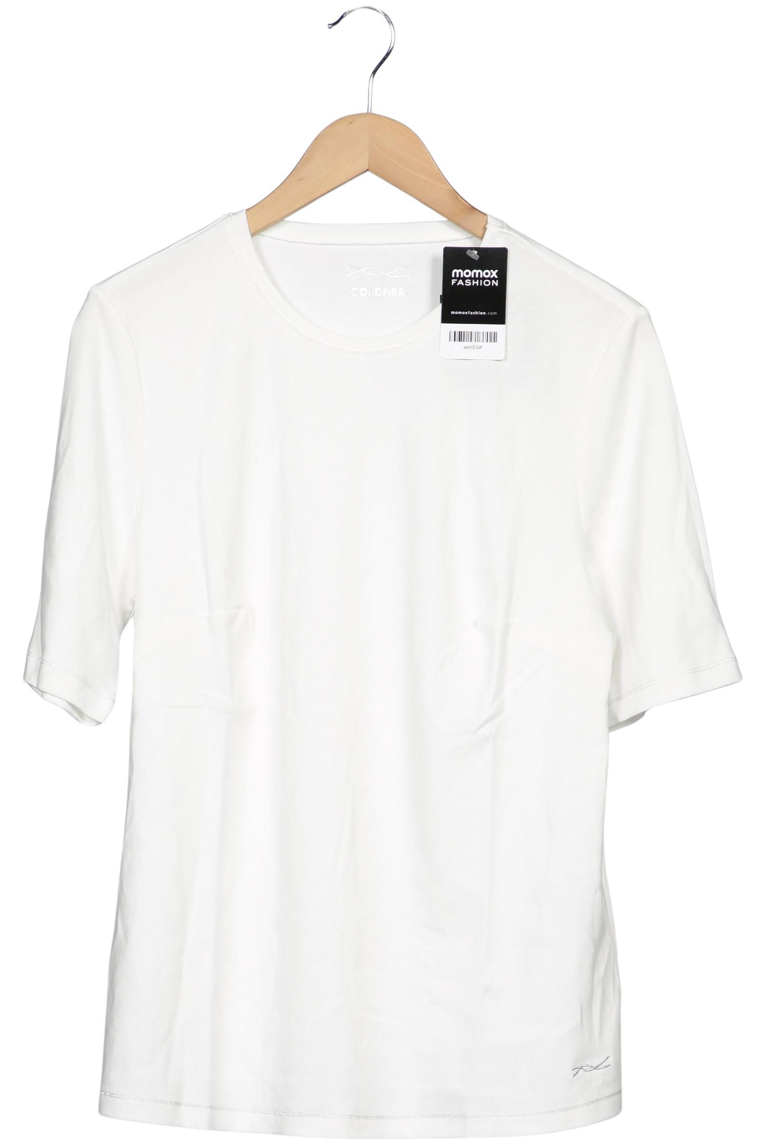 

Atelier Goldner Schnitt Damen T-Shirt, weiß, Gr. 46