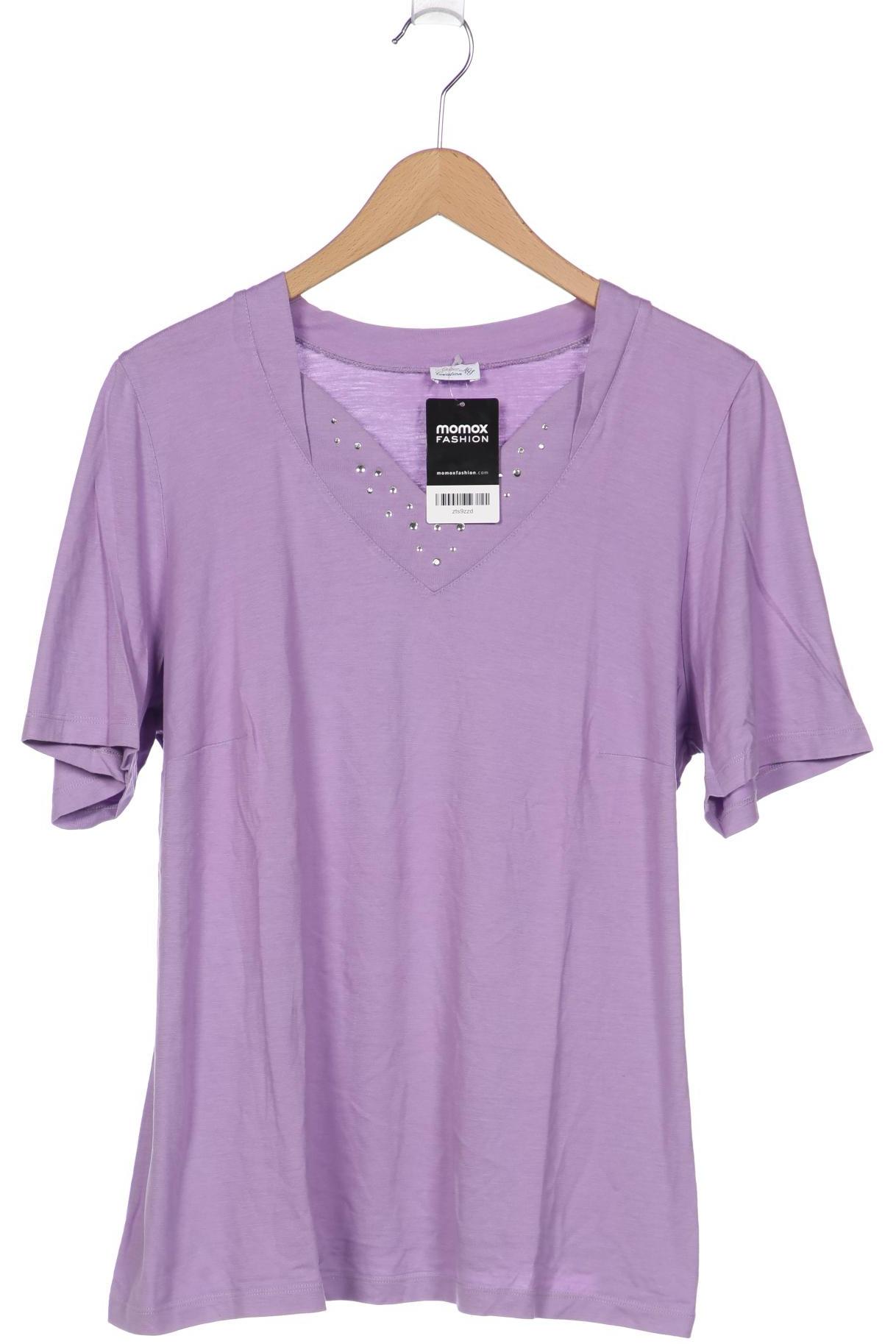 

Atelier Goldner Schnitt Damen T-Shirt, flieder, Gr. 52