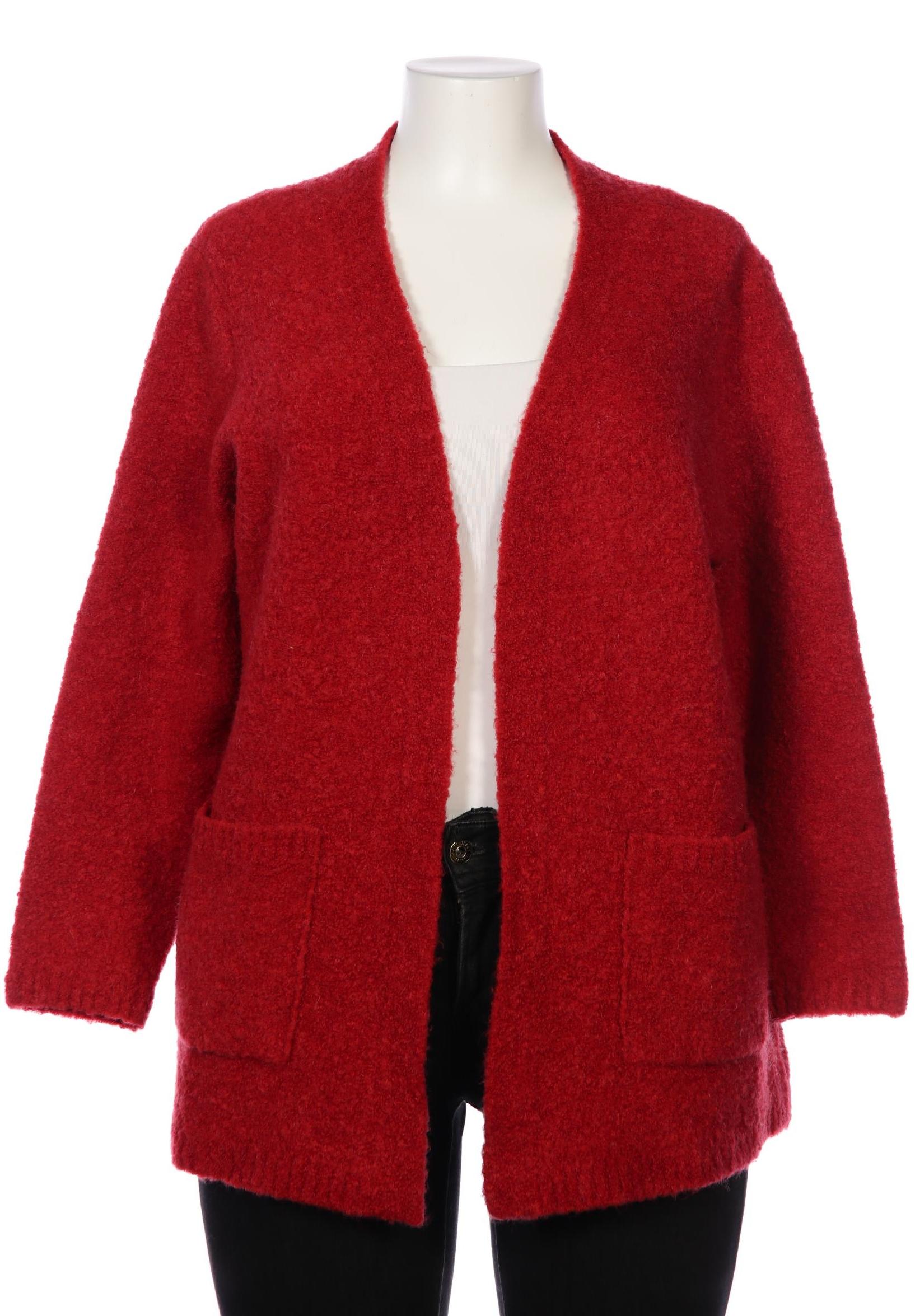 

Atelier Goldner Schnitt Damen Strickjacke, rot, Gr. 20