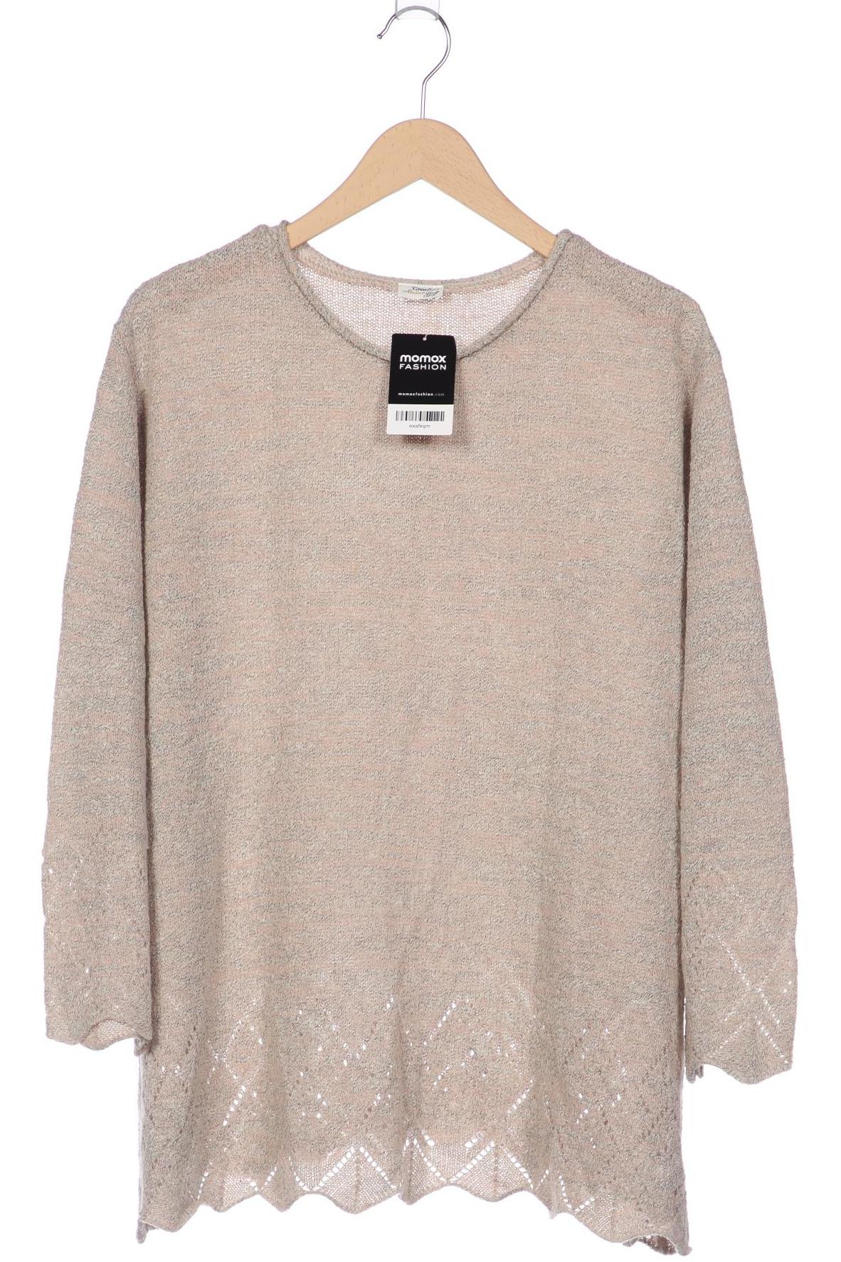 

Atelier Goldner Schnitt Damen Pullover, beige, Gr. 52
