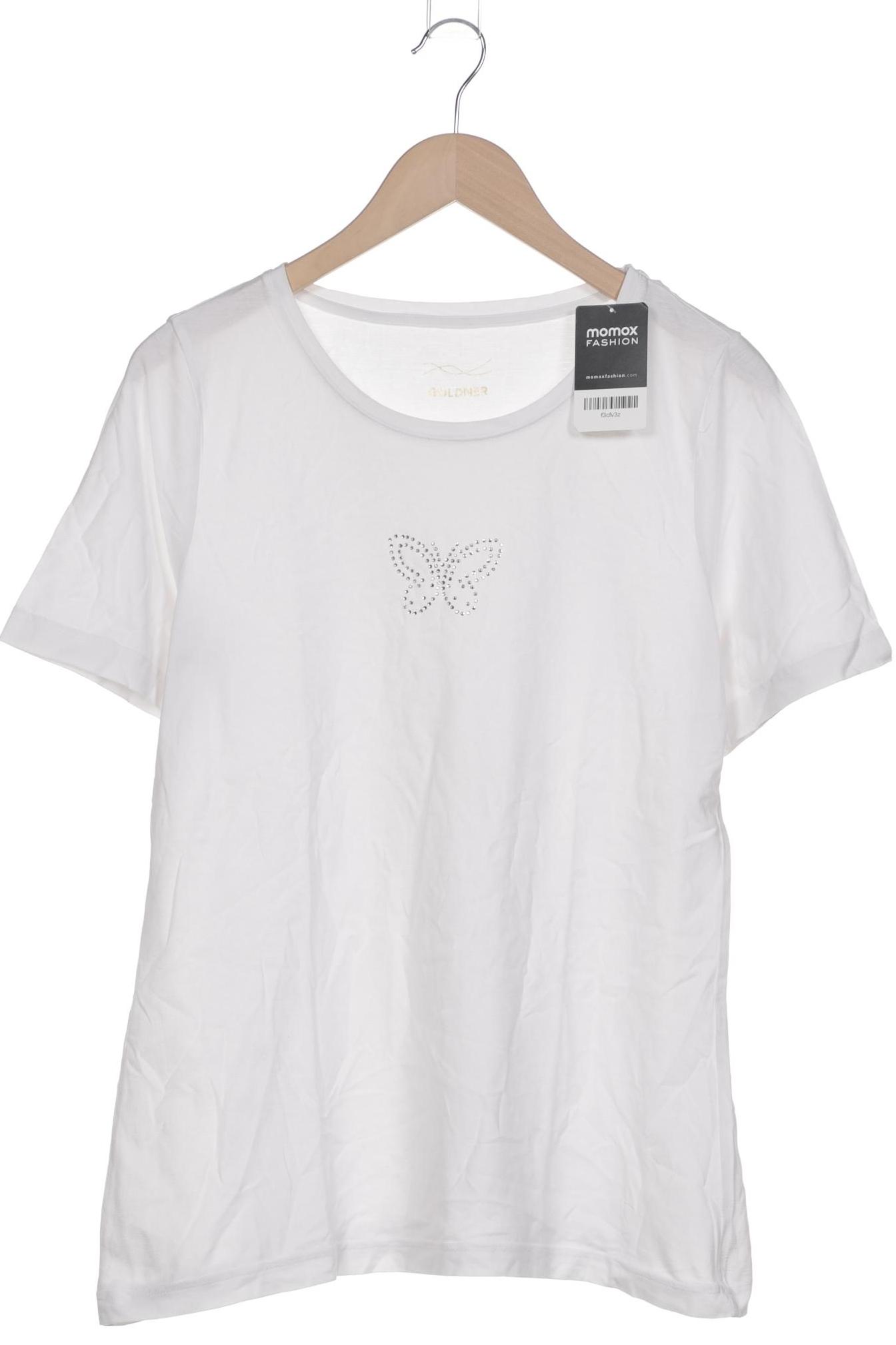 

Atelier Goldner Schnitt Damen T-Shirt, weiß, Gr. 42