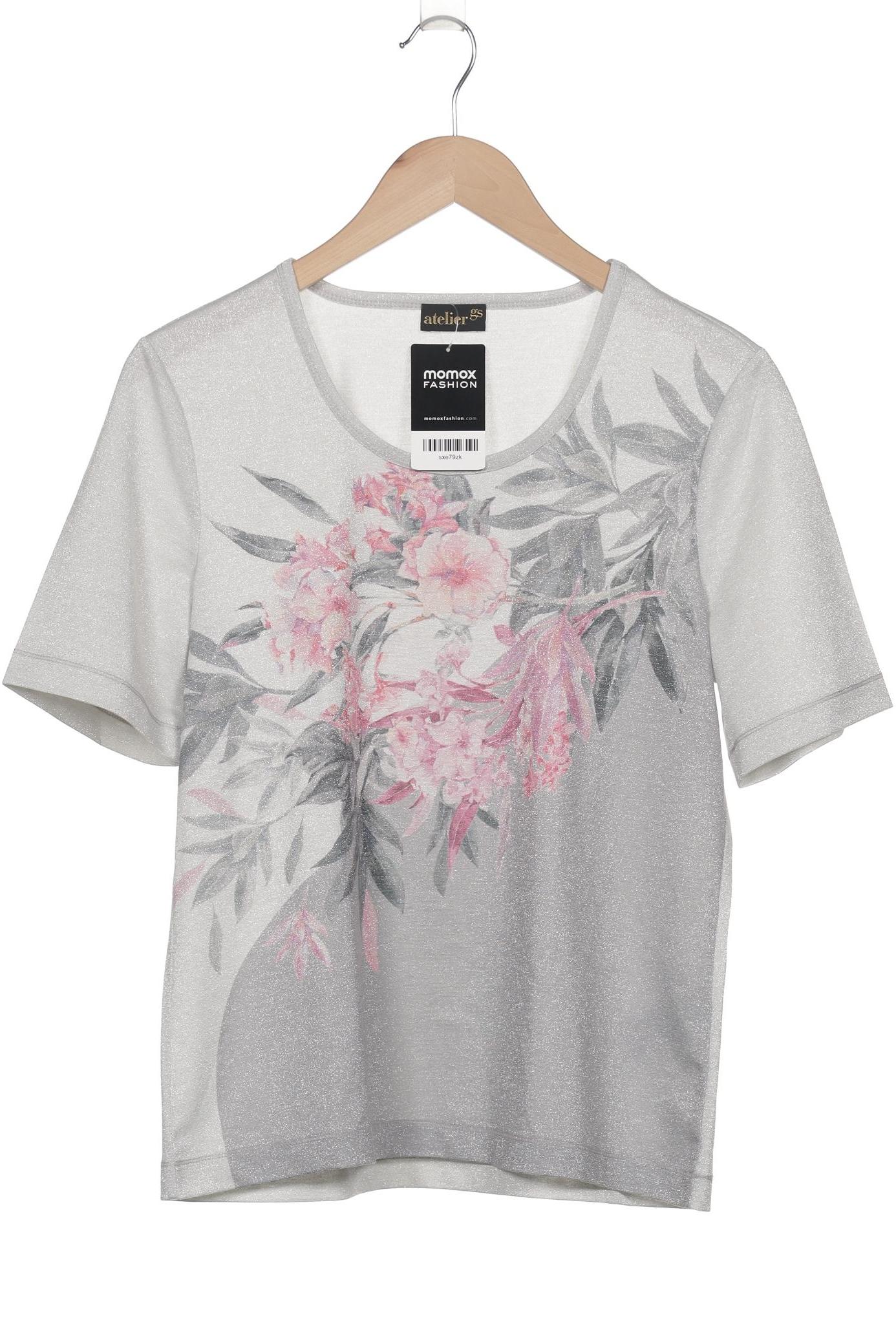 

Atelier Goldner Schnitt Damen T-Shirt, grau, Gr. 40