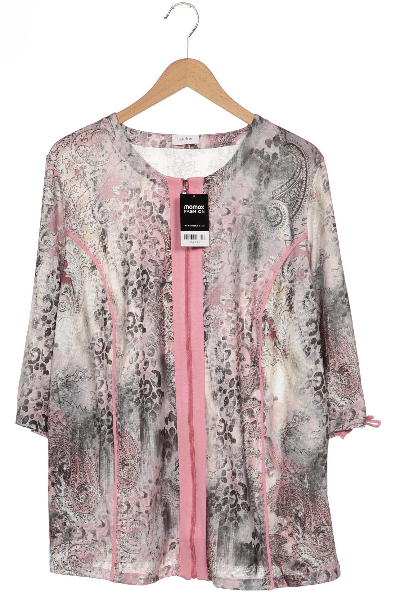 

Atelier Goldner Schnitt Damen Strickjacke, pink