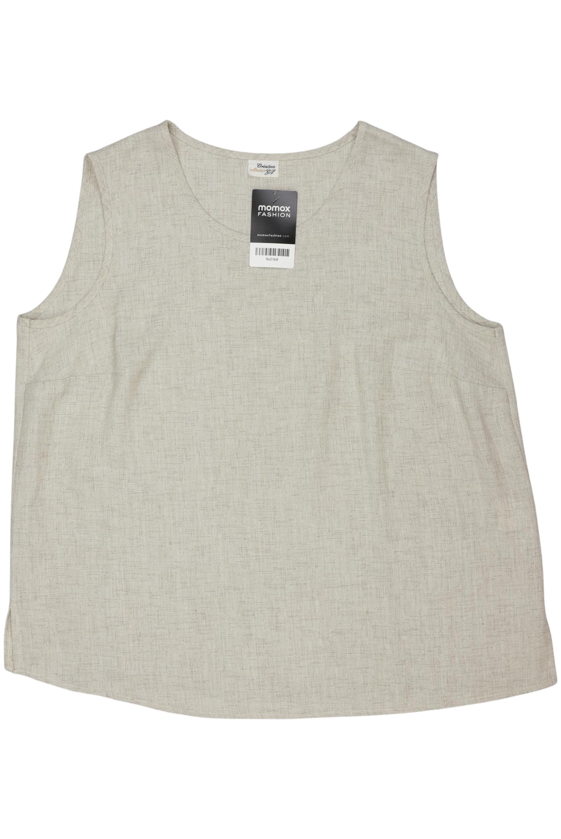 

Atelier Goldner Schnitt Damen Top, beige, Gr. 44