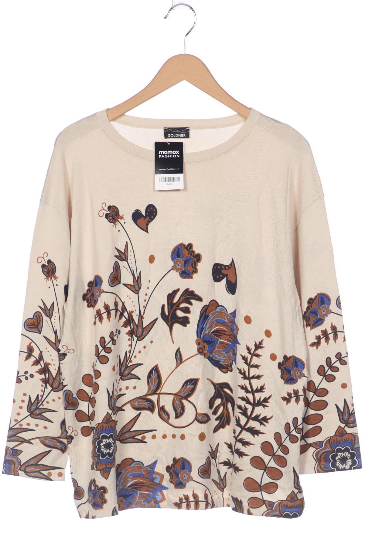 

Atelier Goldner Schnitt Damen Pullover, cremeweiß, Gr. 18