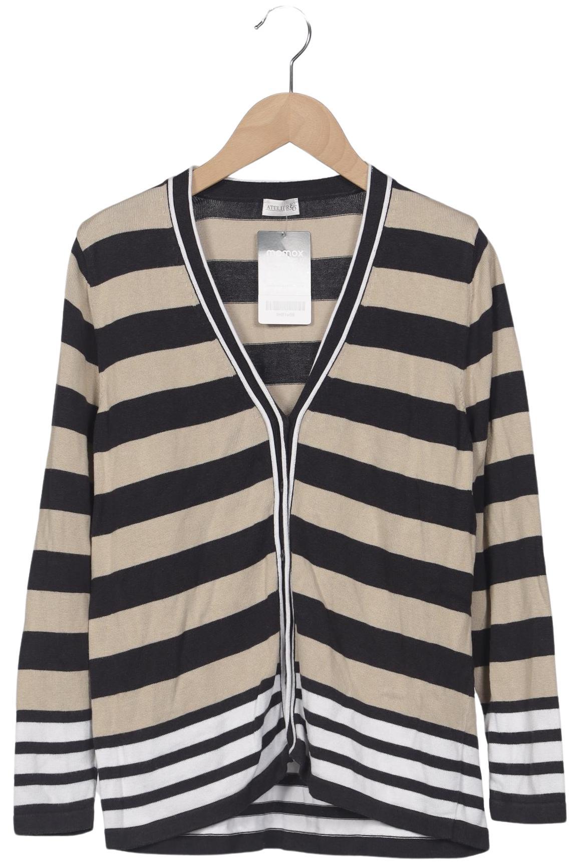 

Atelier Goldner Schnitt Damen Strickjacke, mehrfarbig, Gr. 38