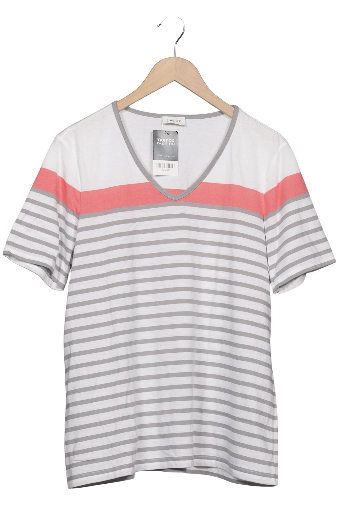 

Atelier Goldner Schnitt Damen T-Shirt, grau, Gr. 48