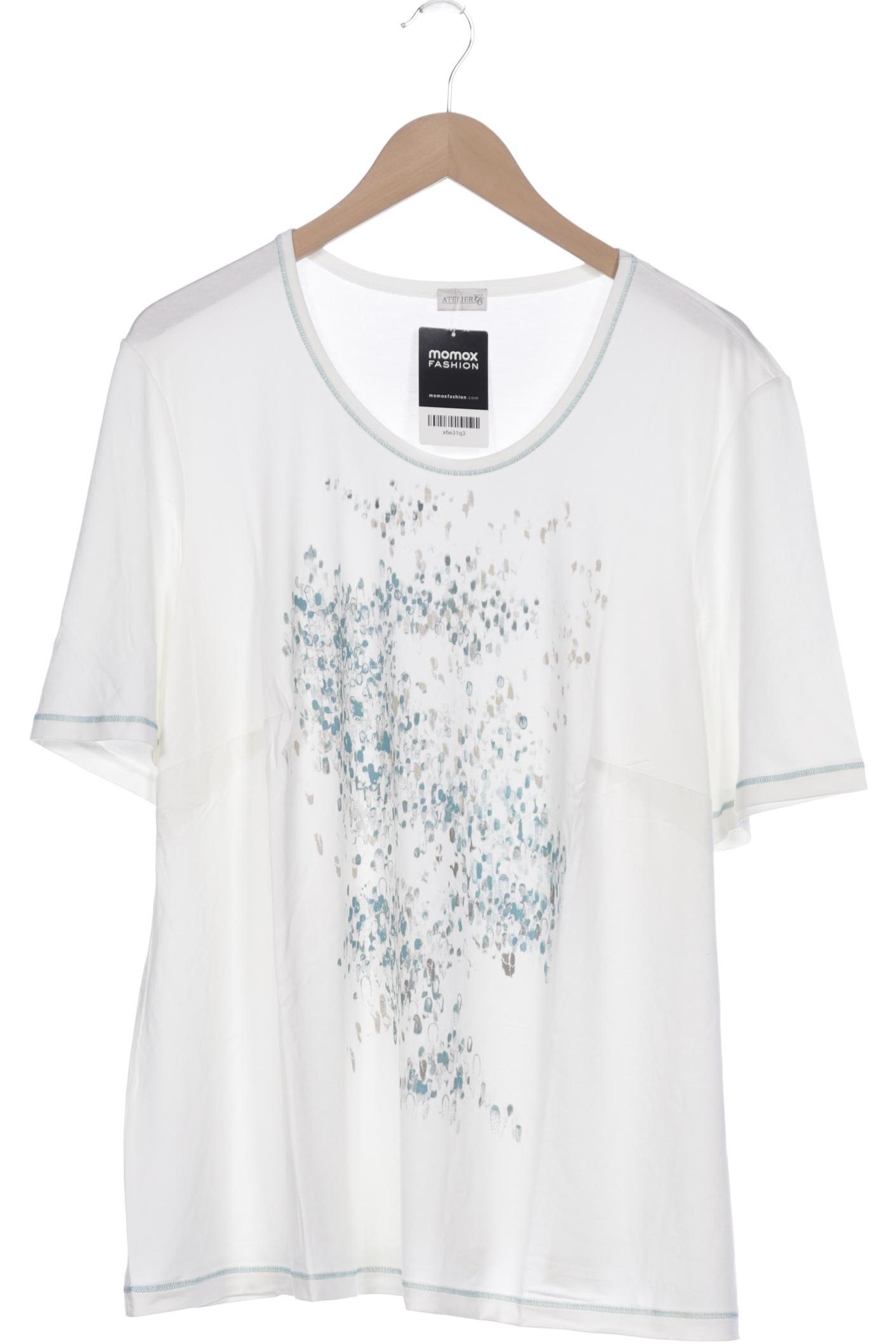 

Atelier Goldner Schnitt Damen T-Shirt, weiß, Gr. 52