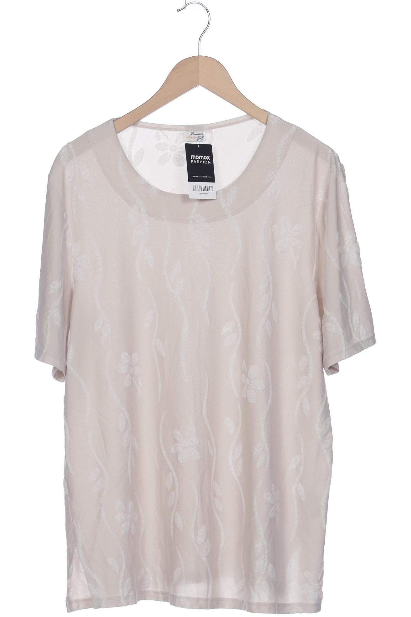 

Atelier Goldner Schnitt Damen T-Shirt, beige, Gr. 48