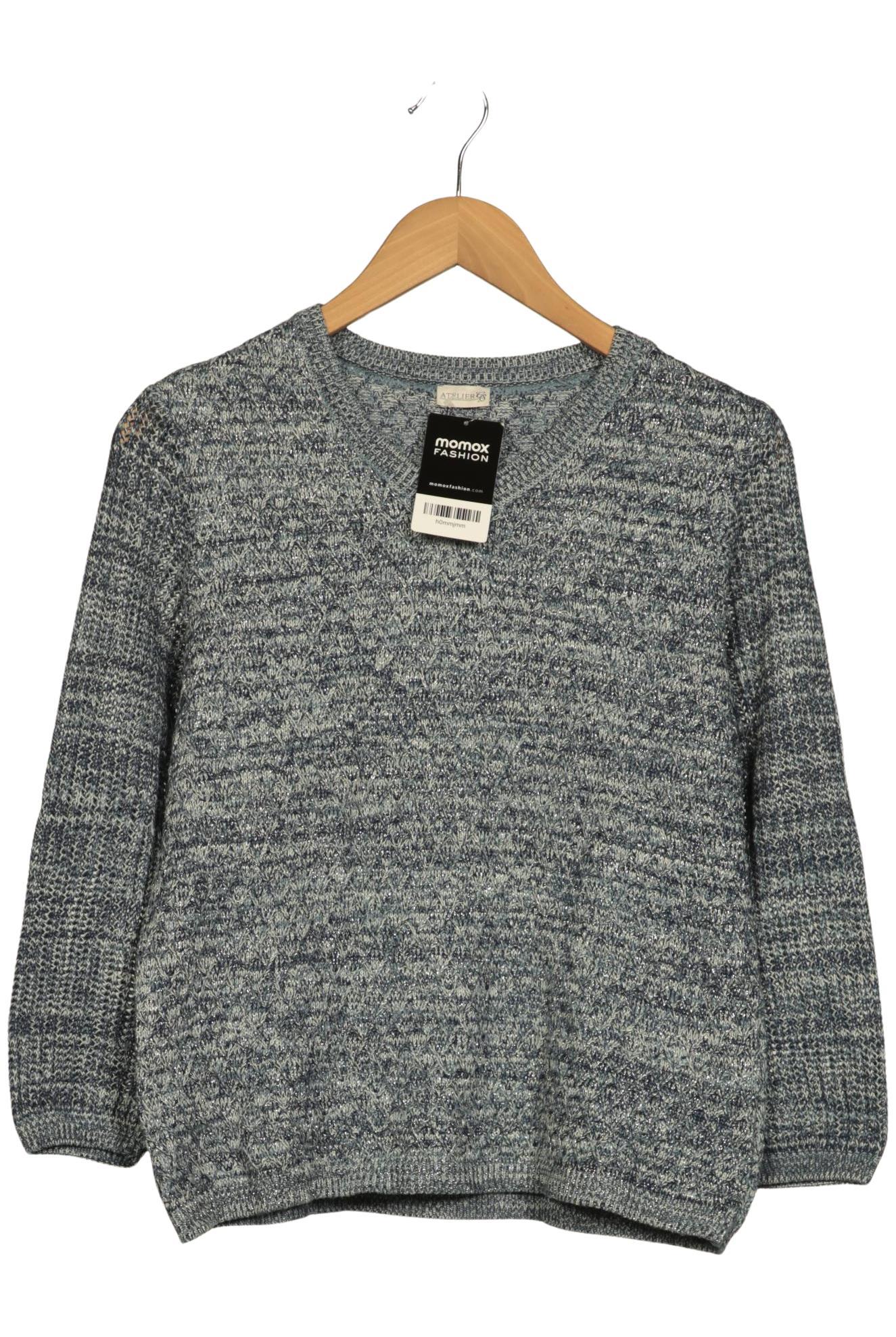 

Atelier Goldner Schnitt Damen Pullover, mehrfarbig, Gr. 14