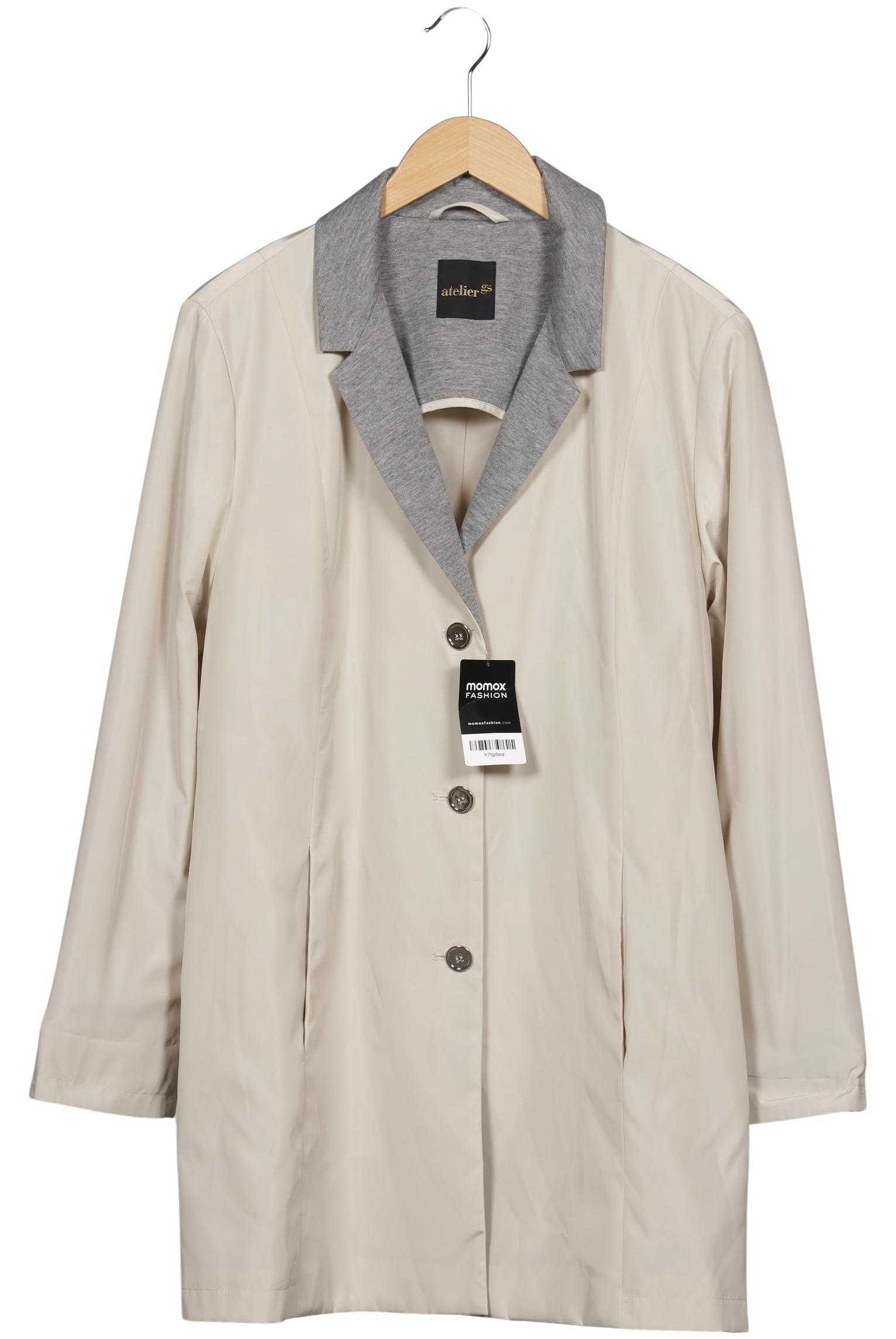 

Atelier Goldner Schnitt Damen Mantel, beige, Gr. 42