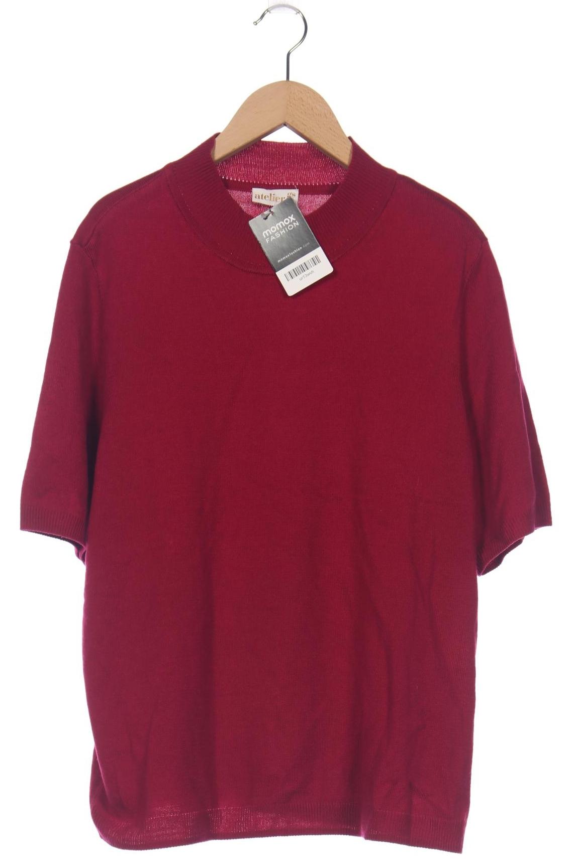 

Atelier Goldner Schnitt Damen Pullover, bordeaux, Gr. 46