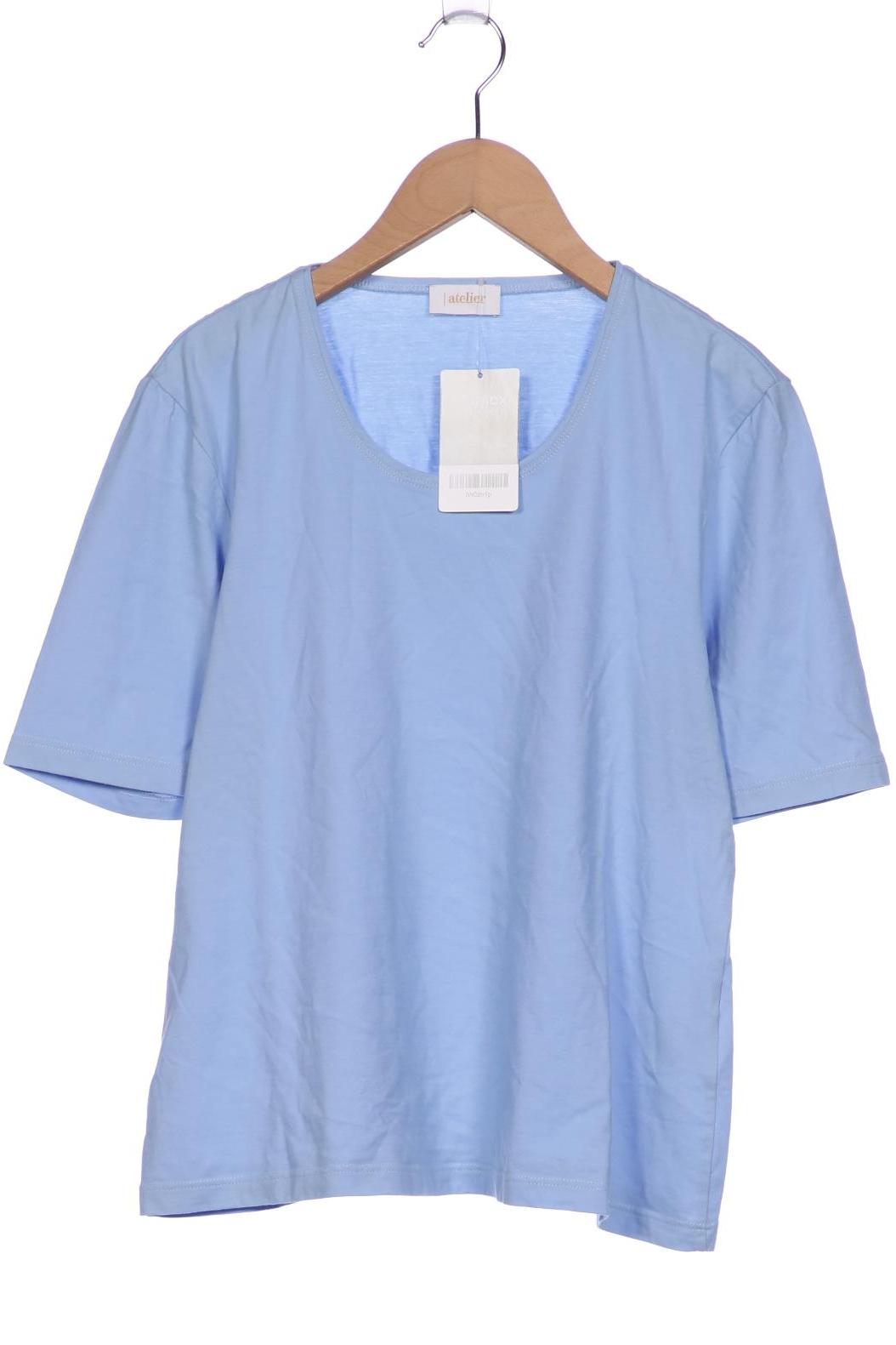 

Atelier Goldner Schnitt Damen T-Shirt, blau, Gr. 14