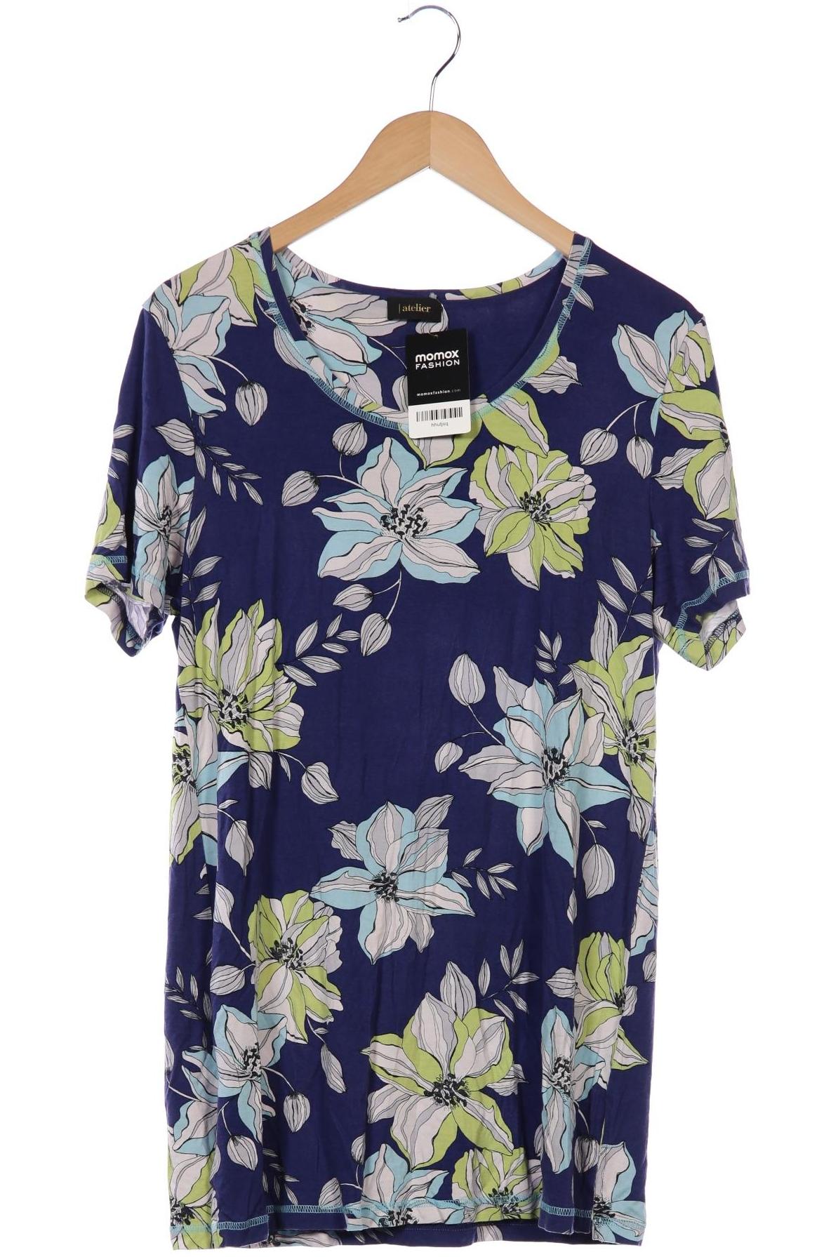 

Atelier Goldner Schnitt Damen T-Shirt, blau, Gr. 44