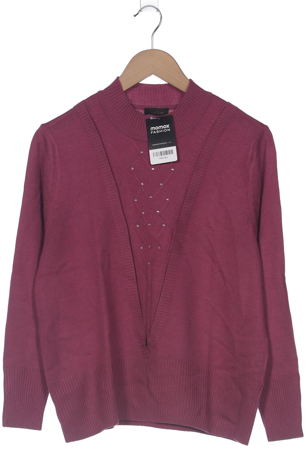 

Atelier Goldner Schnitt Damen Pullover, bordeaux, Gr. 14