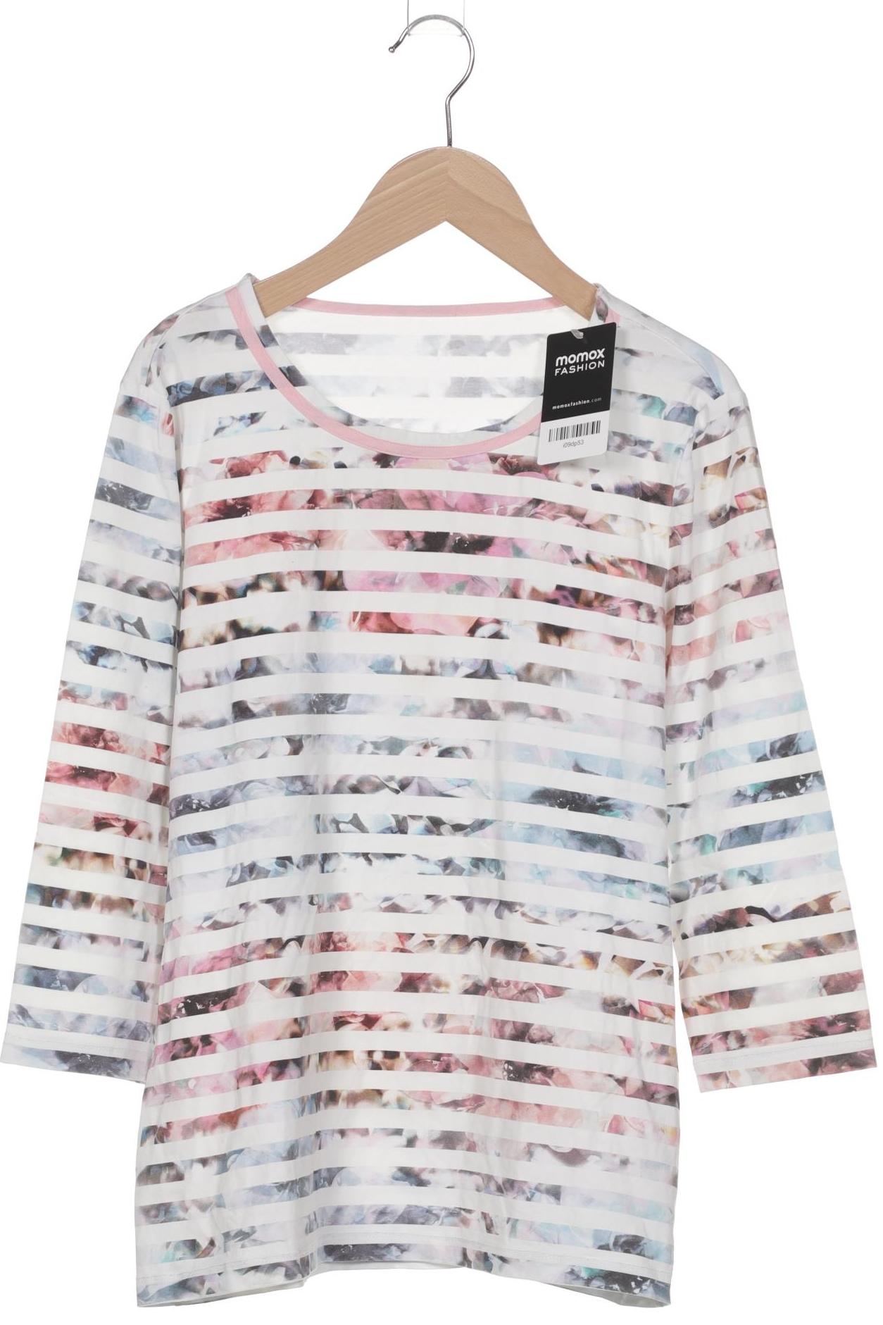 

Atelier Goldner Schnitt Damen Langarmshirt, weiß, Gr. 38
