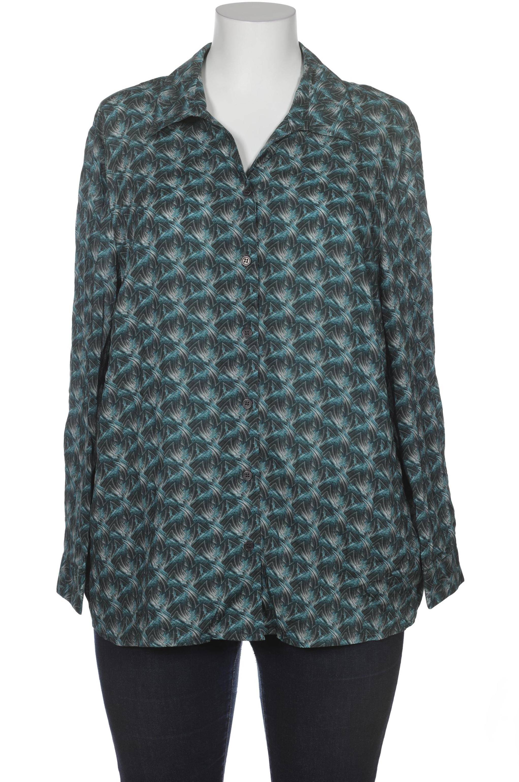 

Atelier Goldner Schnitt Damen Bluse, türkis, Gr. 23