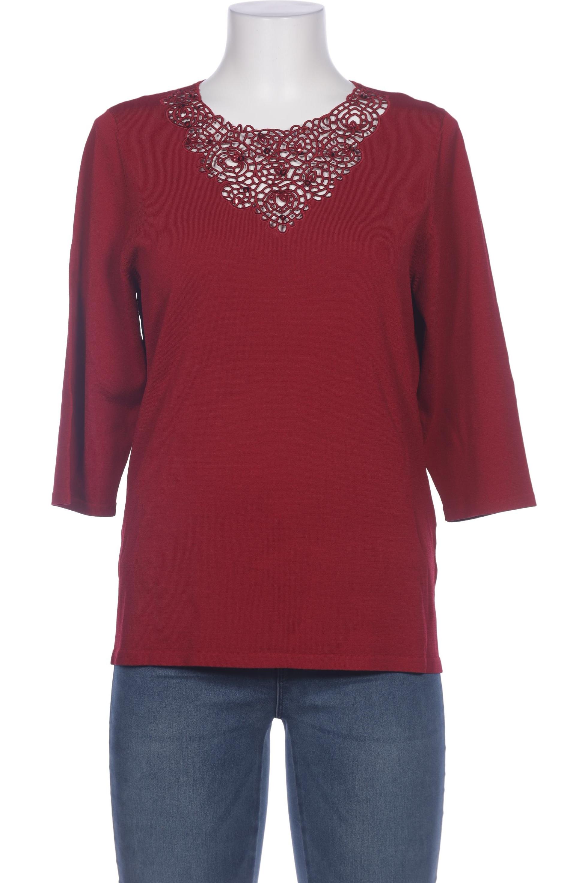 

Atelier Goldner Schnitt Damen Pullover, rot, Gr. 40