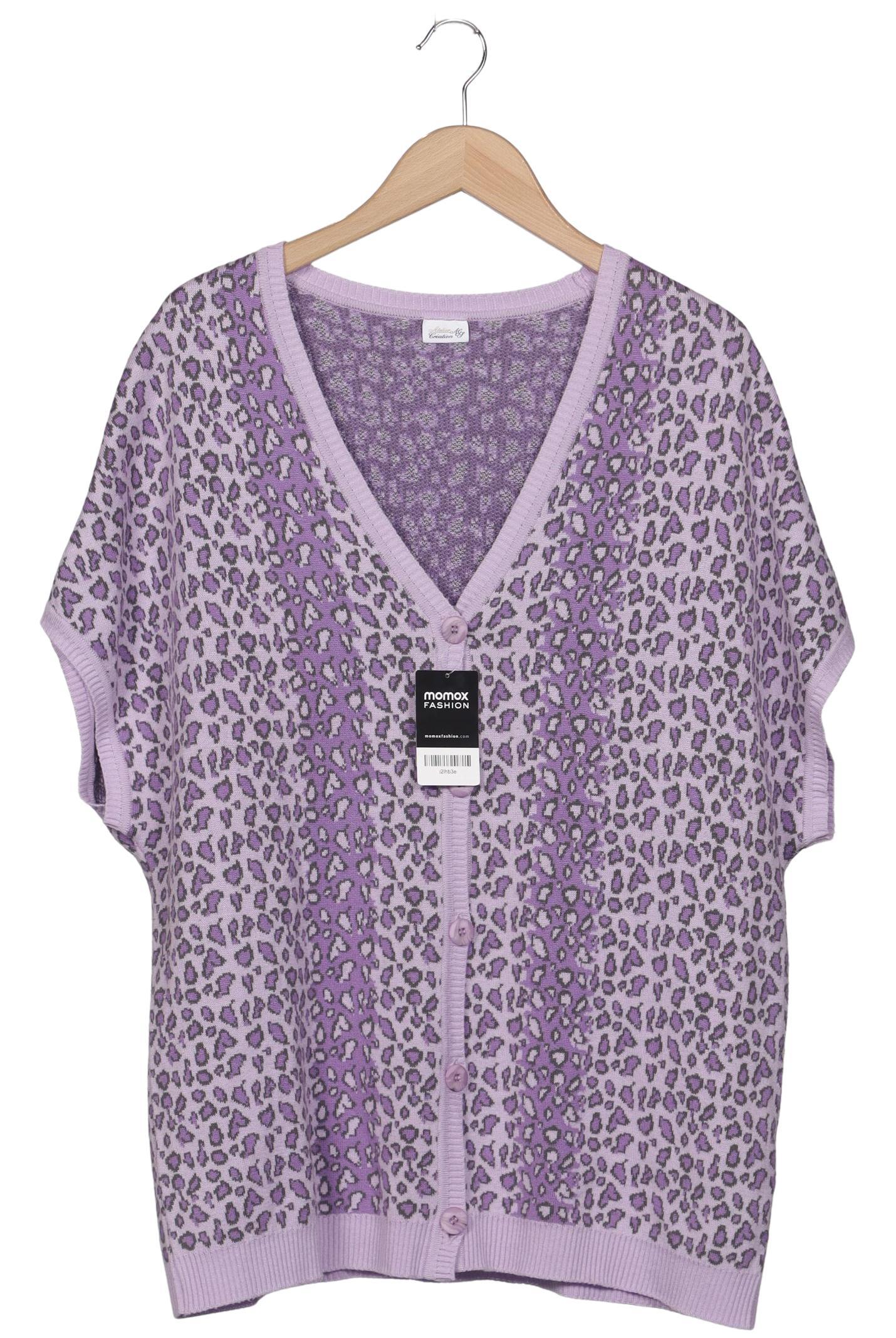 

Atelier Goldner Schnitt Damen Strickjacke, flieder, Gr. 48