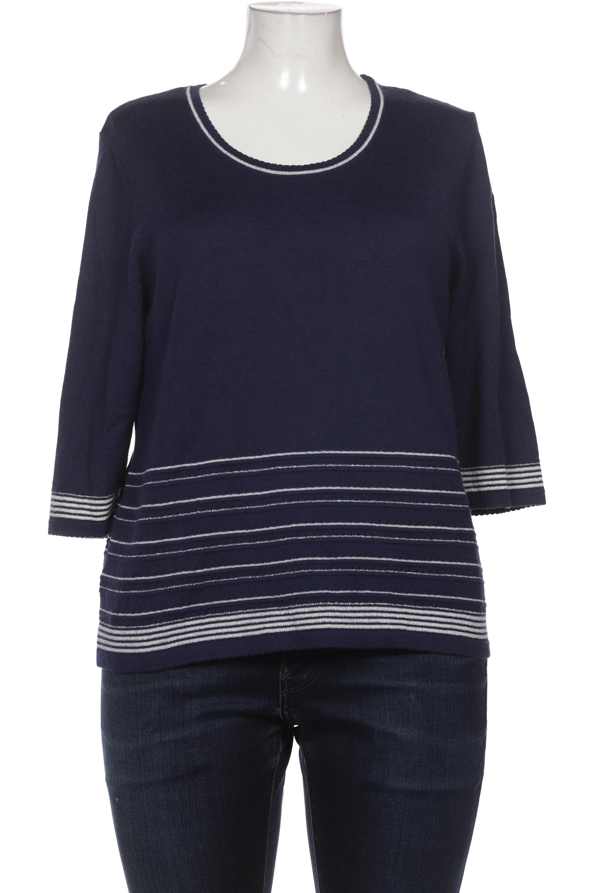 

Atelier Goldner Schnitt Damen Pullover, marineblau, Gr. 18