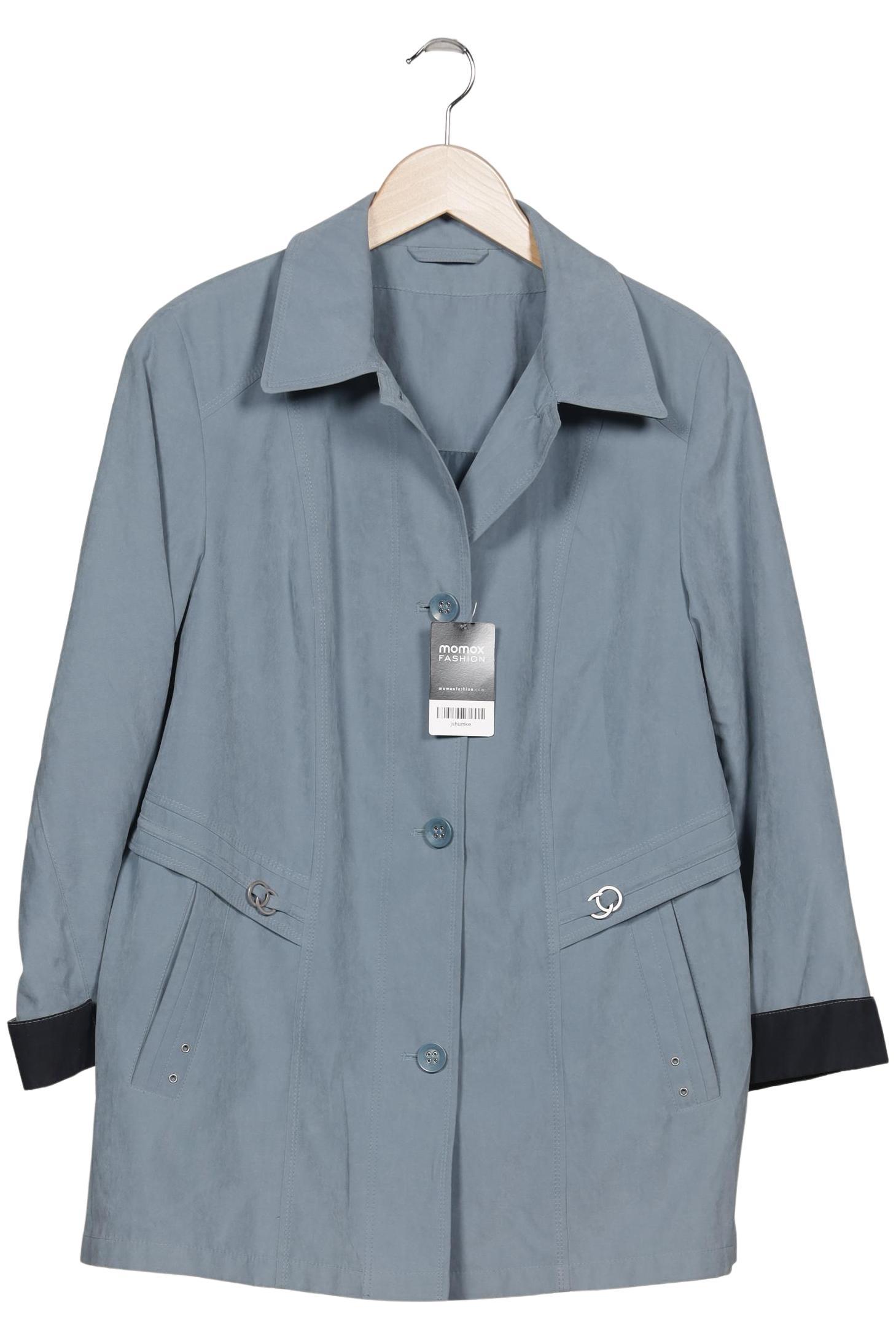 

Atelier Goldner Schnitt Damen Mantel, hellblau, Gr. 21