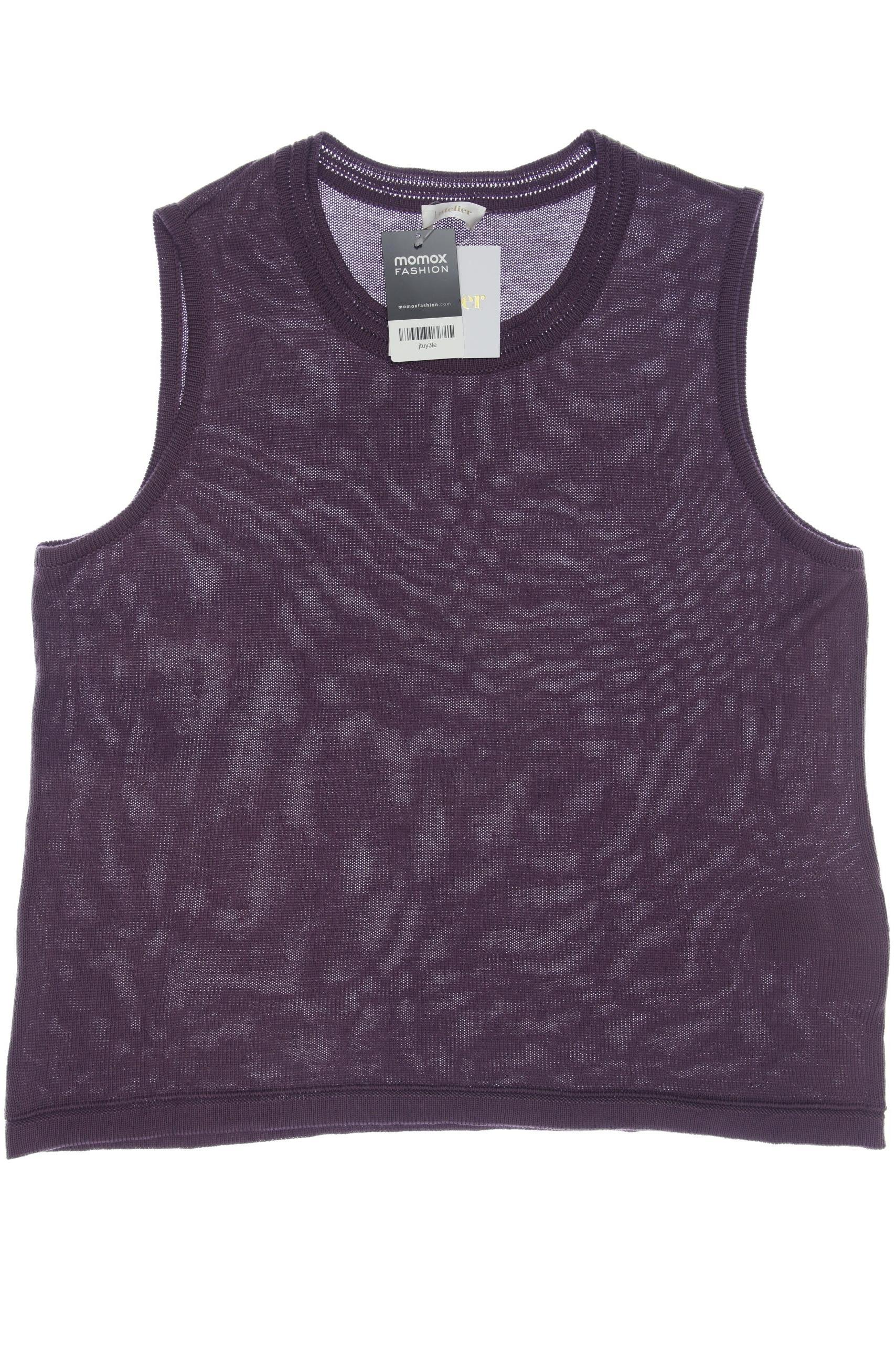 Thumbnail - Atelier Goldner Schnitt Damen Pullover, flieder, Gr. 48