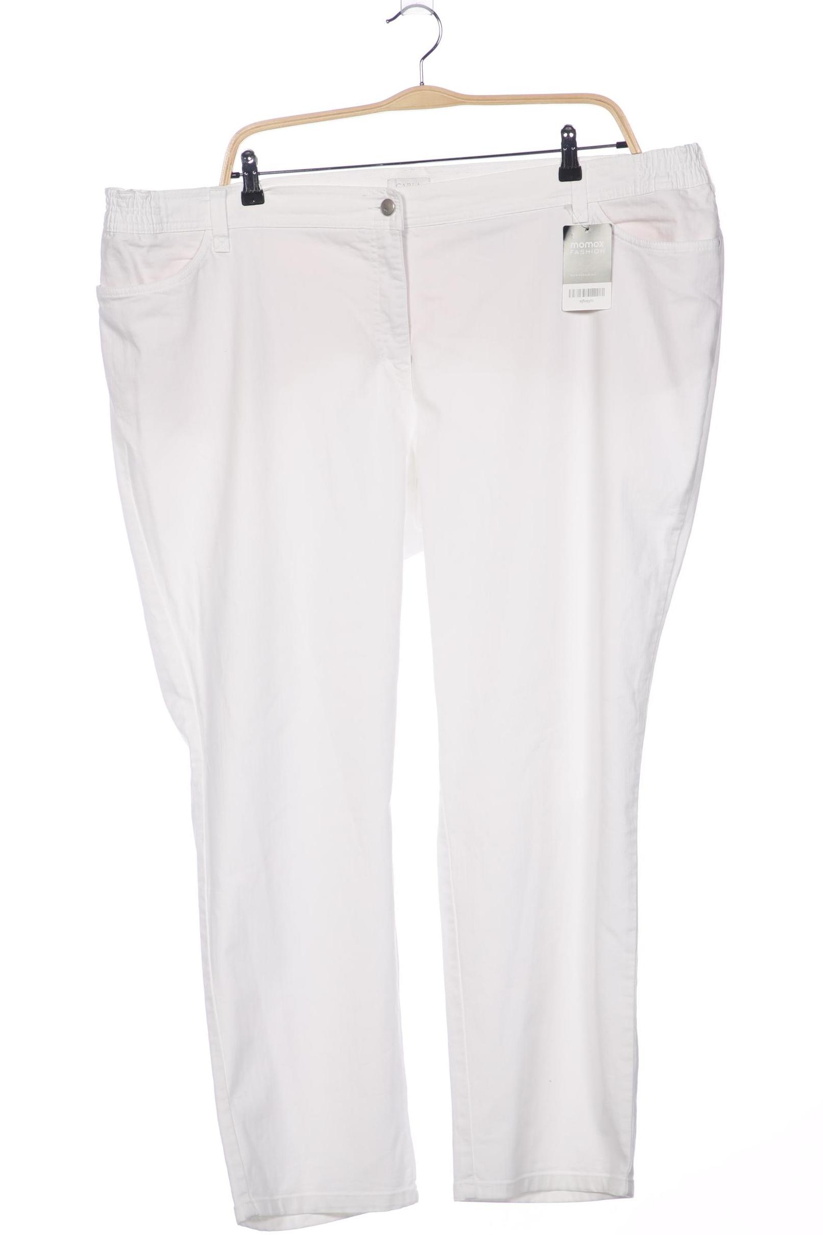 

Atelier Goldner Schnitt Damen Jeans, weiß, Gr. 56