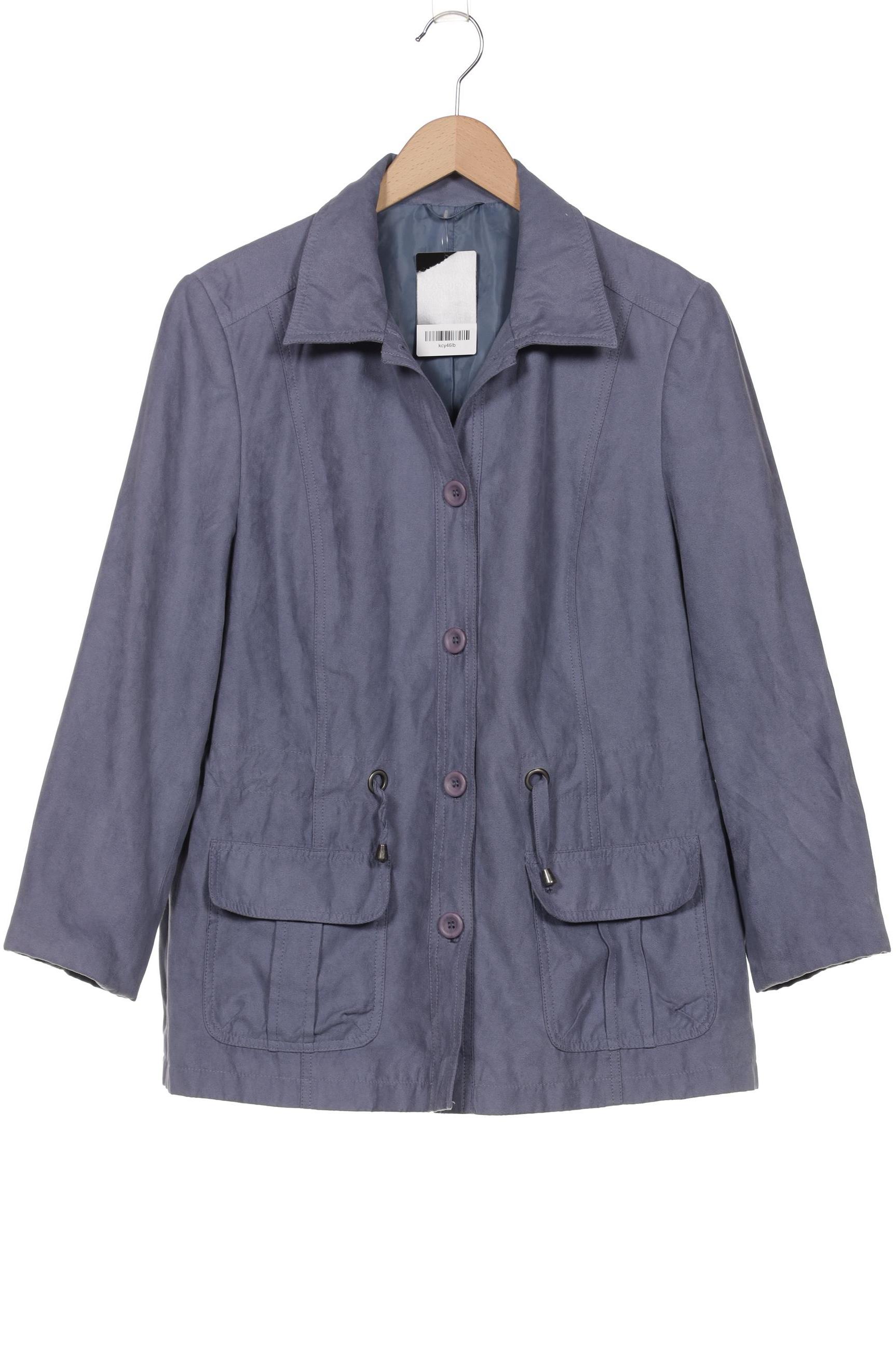 

Atelier Goldner Schnitt Damen Jacke, blau, Gr. 46