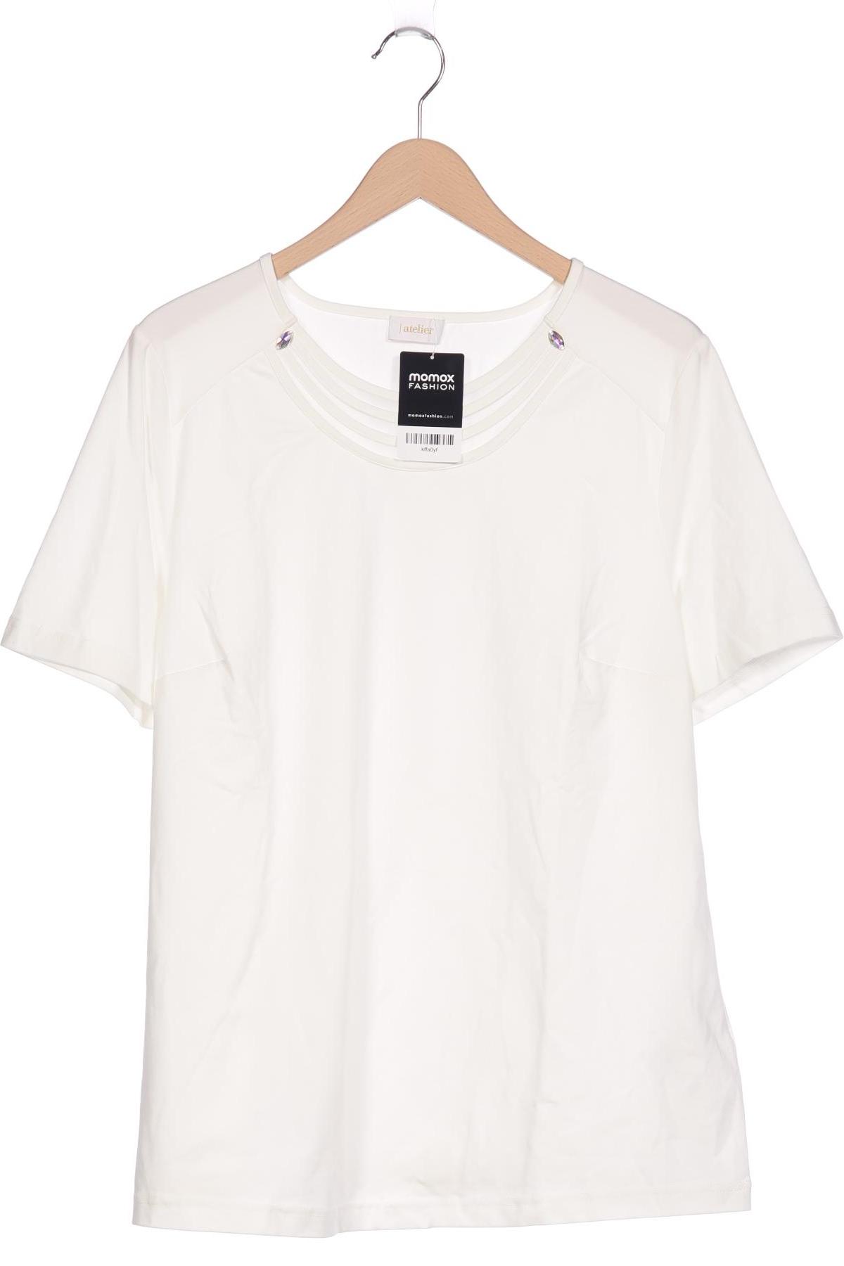 

Atelier Goldner Schnitt Damen T-Shirt, weiß, Gr. 48