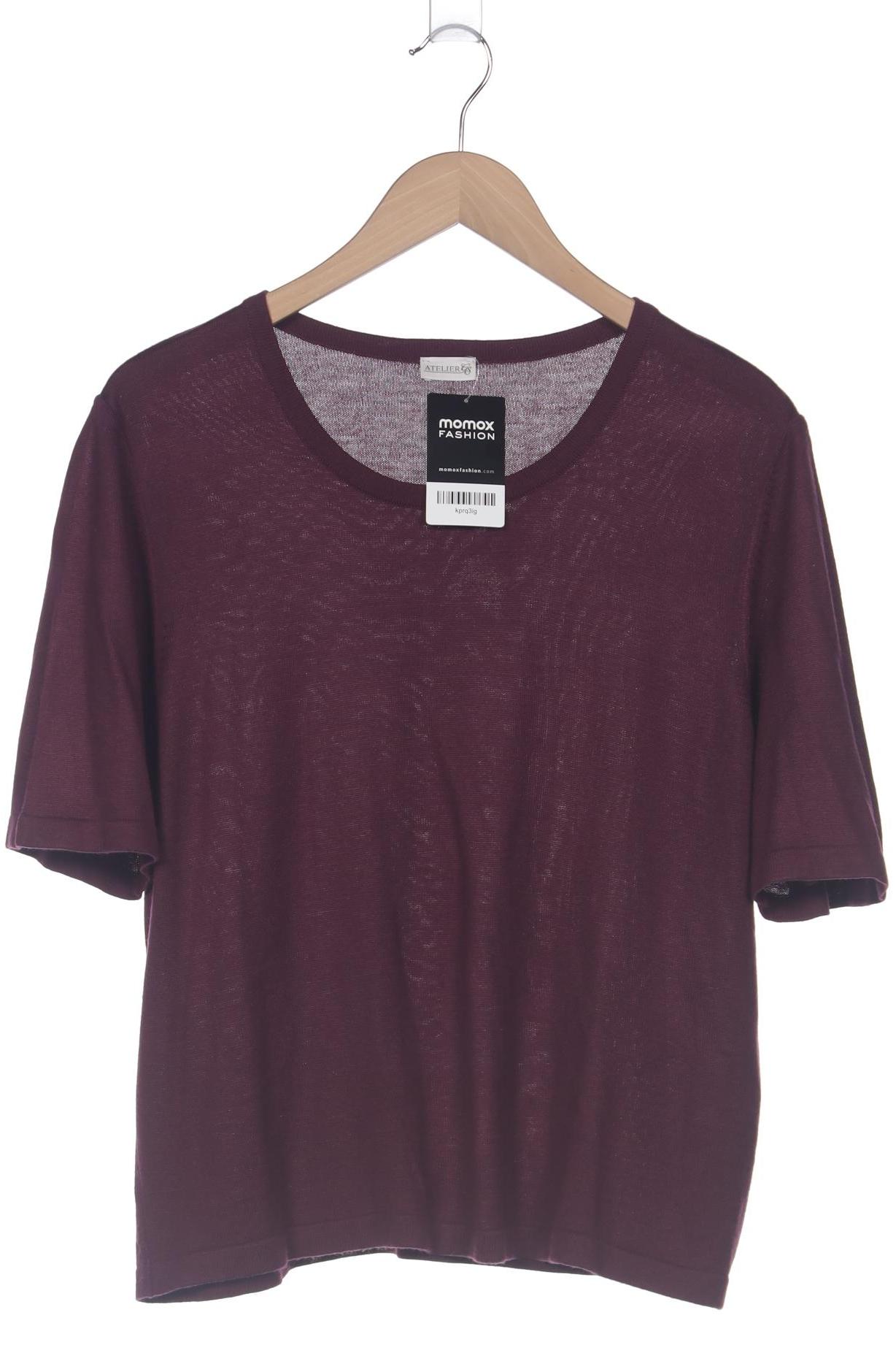 

Atelier Goldner Schnitt Damen Pullover, bordeaux, Gr. 42