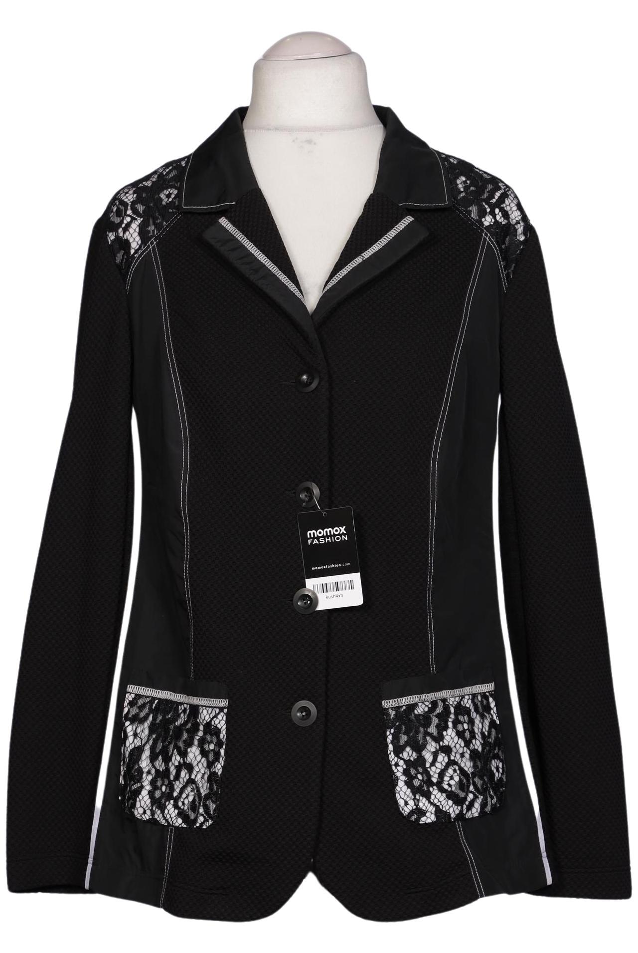 

Atelier Goldner Schnitt Damen Blazer, schwarz, Gr. 48