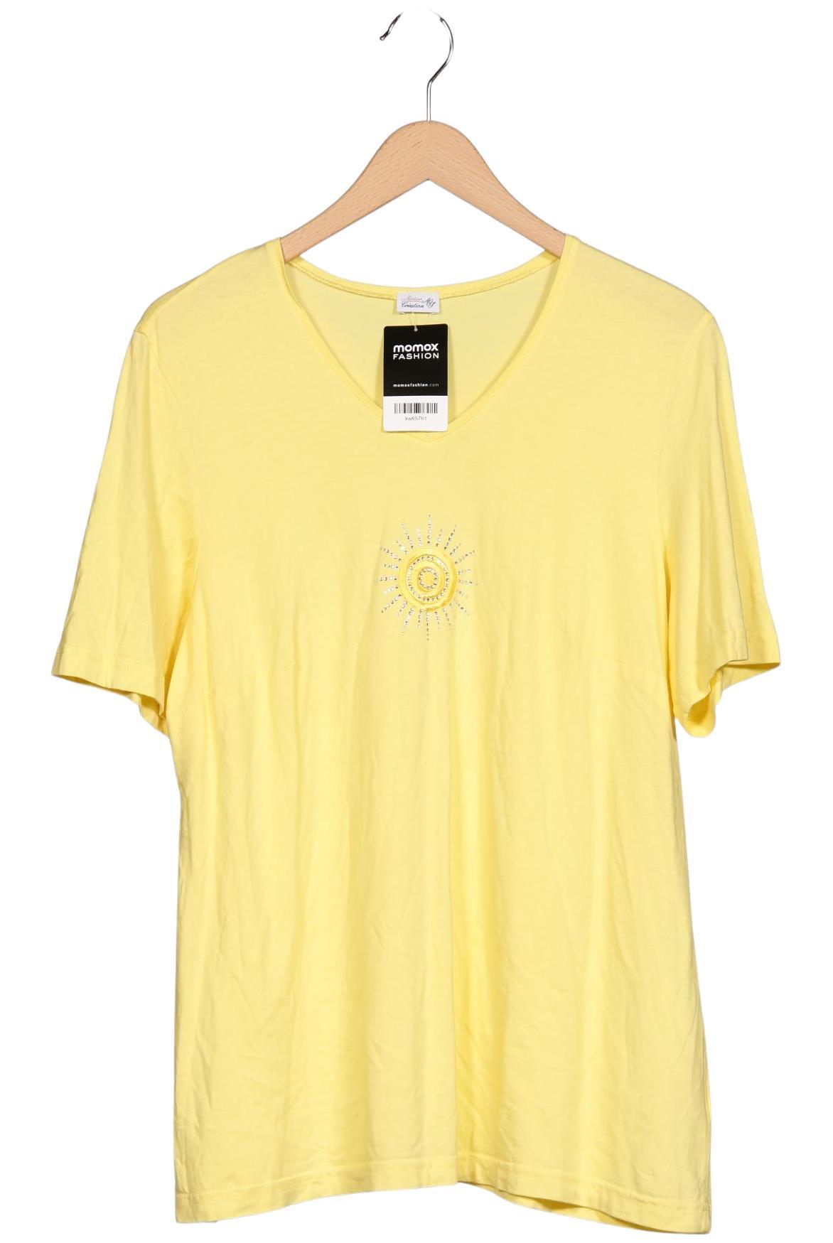 

Atelier Goldner Schnitt Damen T-Shirt, gelb, Gr. 48