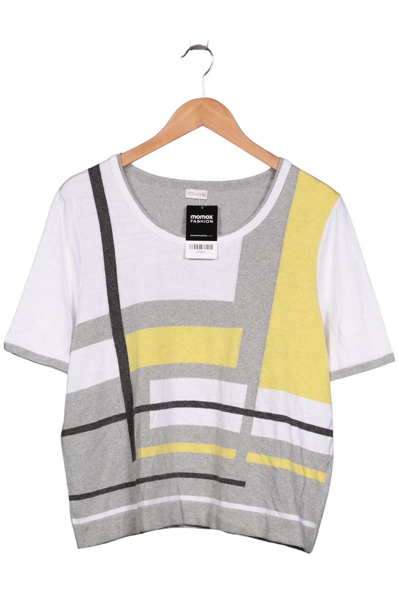 

Atelier Goldner Schnitt Damen Pullover, mehrfarbig, Gr. 20