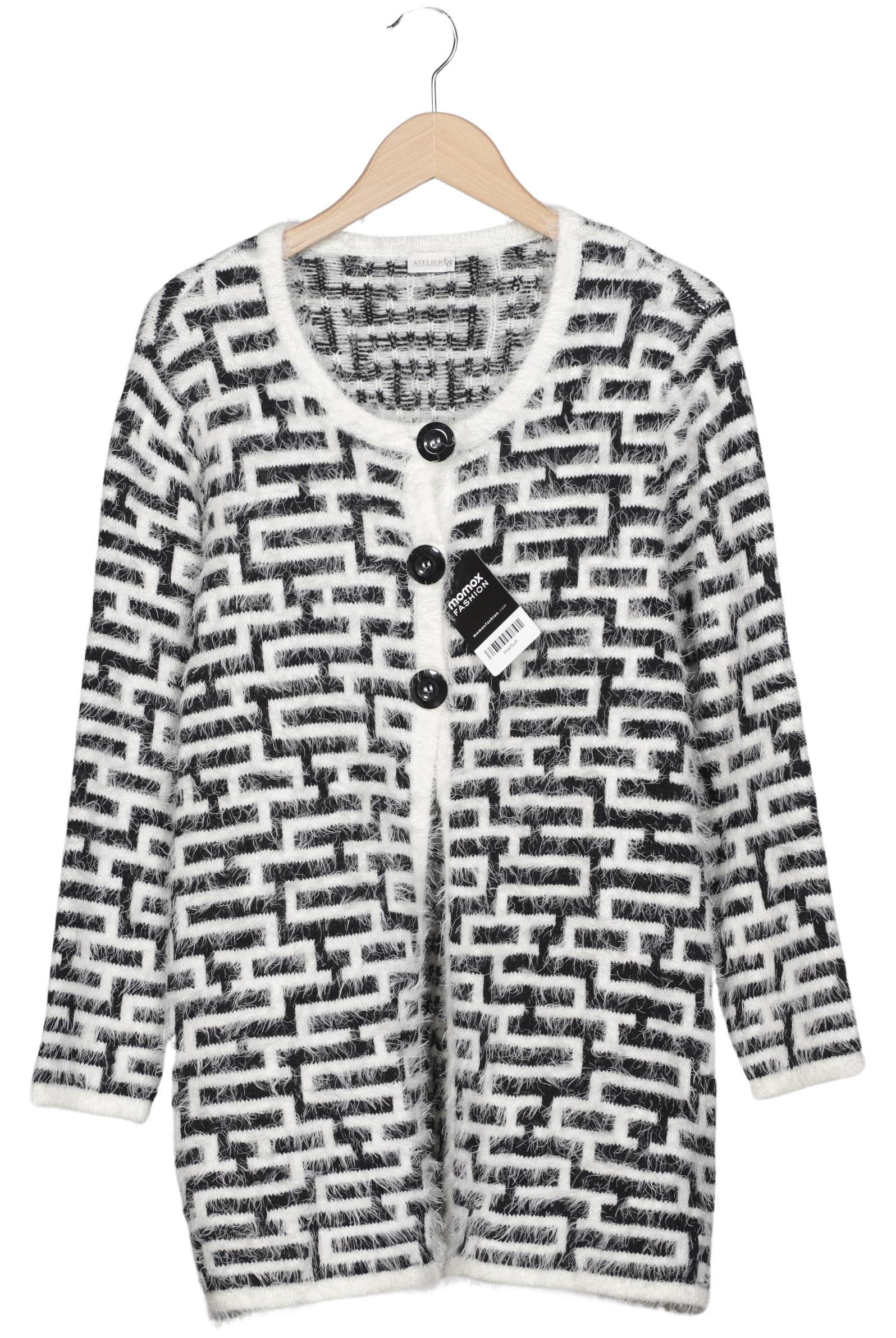 

Atelier Goldner Schnitt Damen Strickjacke, mehrfarbig, Gr. 42