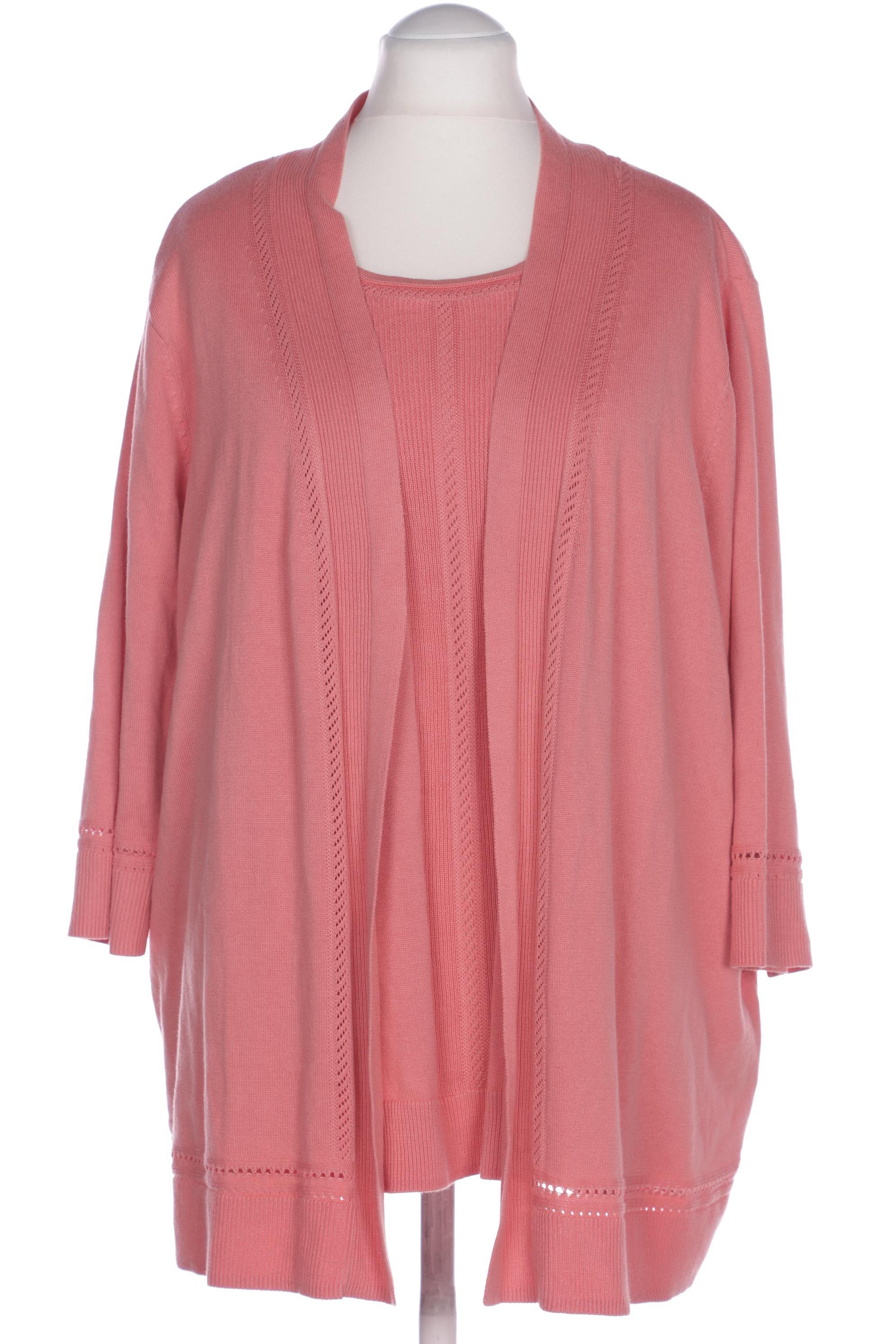 

Atelier Goldner Schnitt Damen Strickjacke, pink, Gr. 52