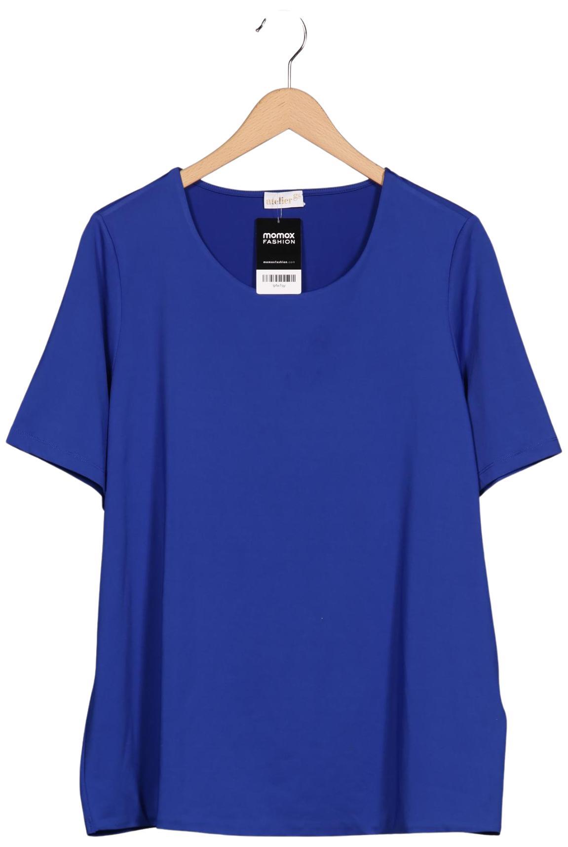 

Atelier Goldner Schnitt Damen T-Shirt, marineblau, Gr. 48