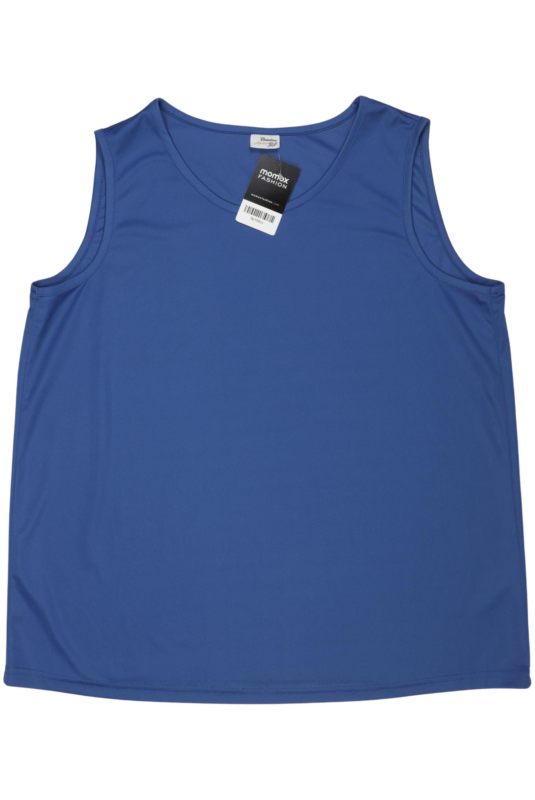 

Atelier Goldner Schnitt Damen Top, blau, Gr. 48