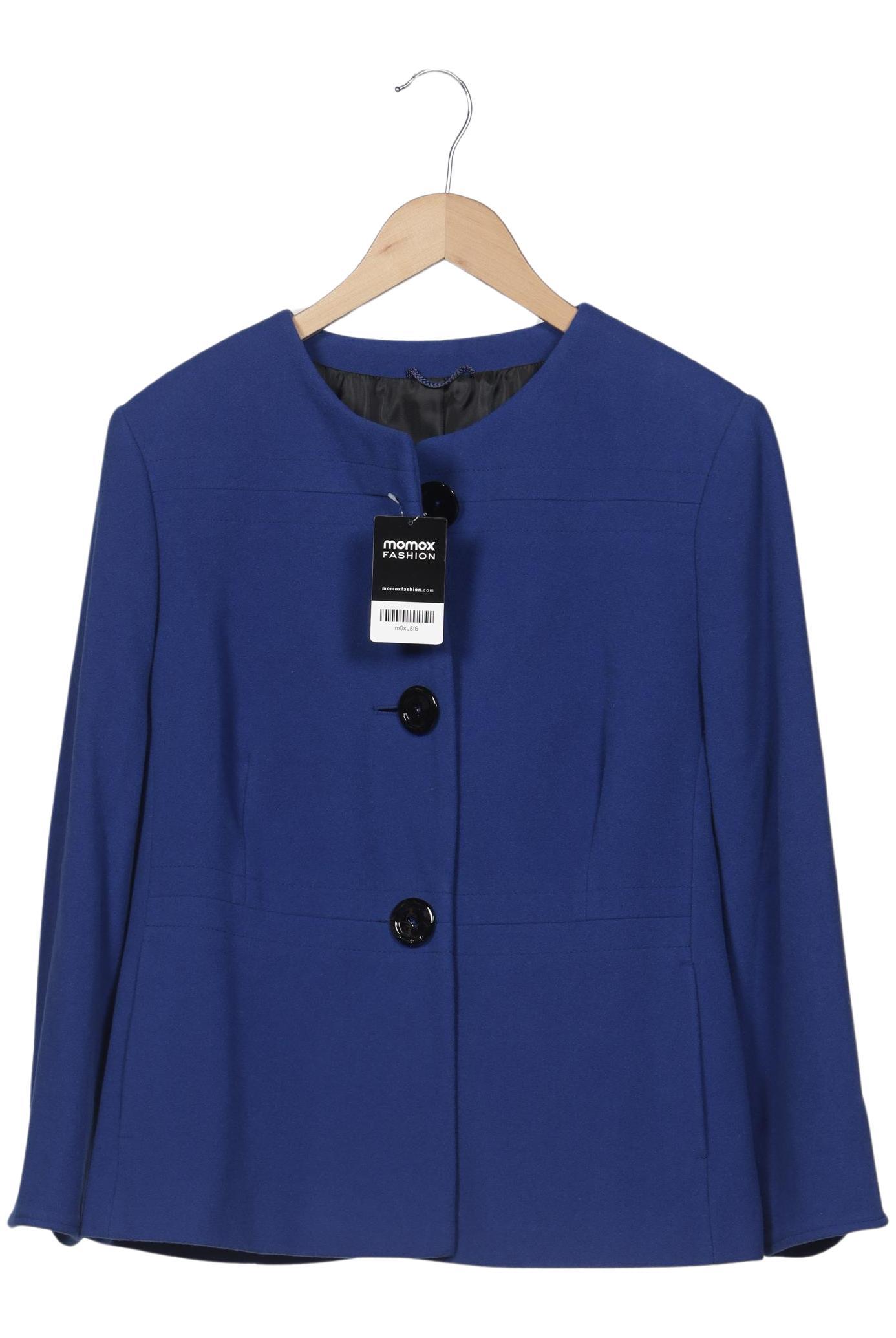 

Atelier Goldner Schnitt Damen Jacke, blau, Gr. 22