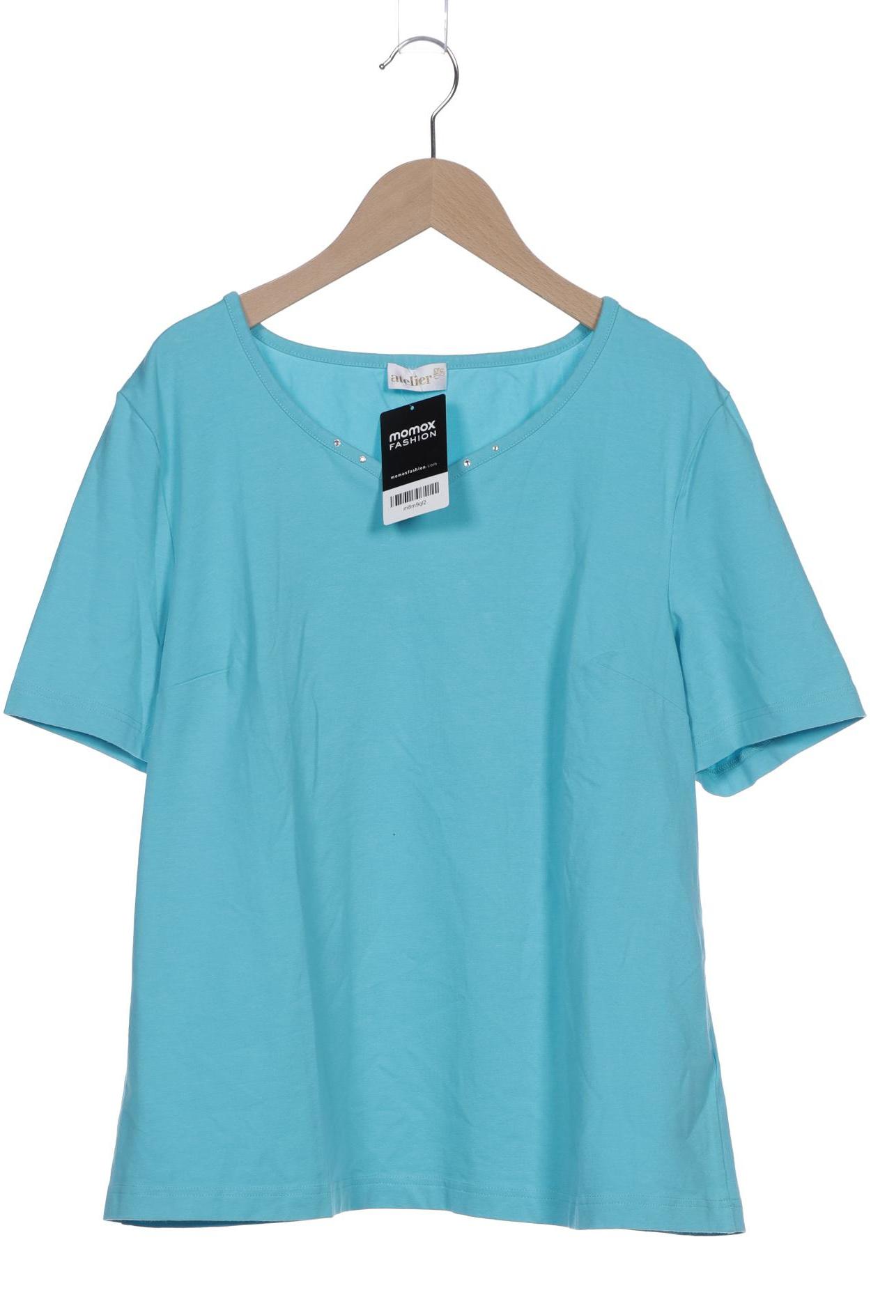 

Atelier Goldner Schnitt Damen T-Shirt, blau