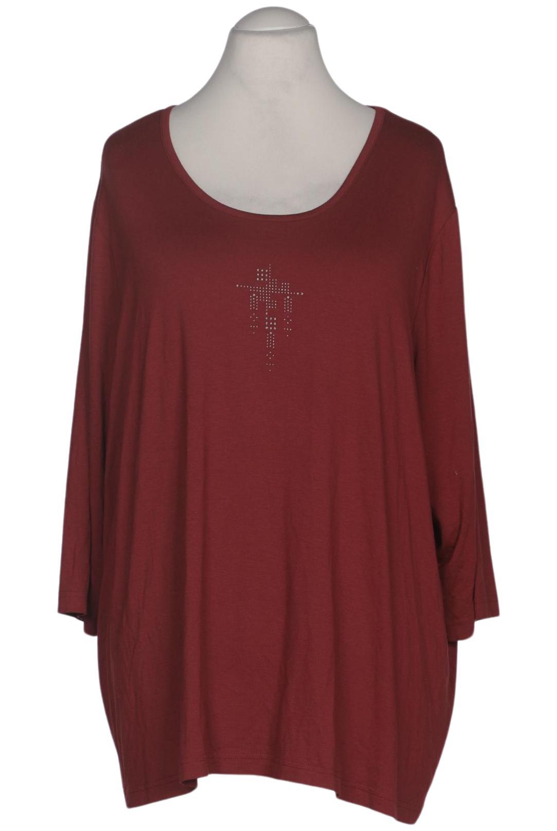 

Atelier Goldner Schnitt Damen Langarmshirt, bordeaux, Gr. 54