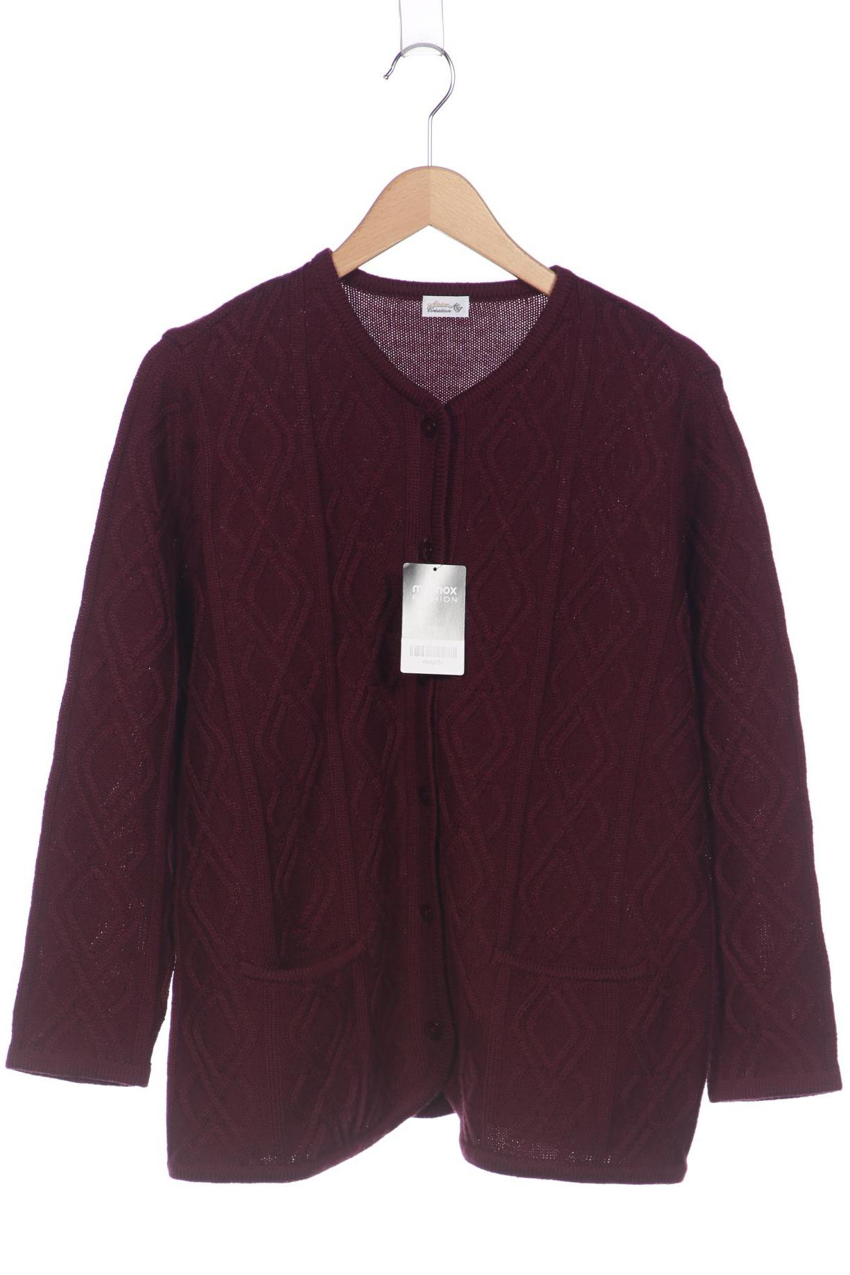 

Atelier Goldner Schnitt Damen Strickjacke, bordeaux, Gr. 46