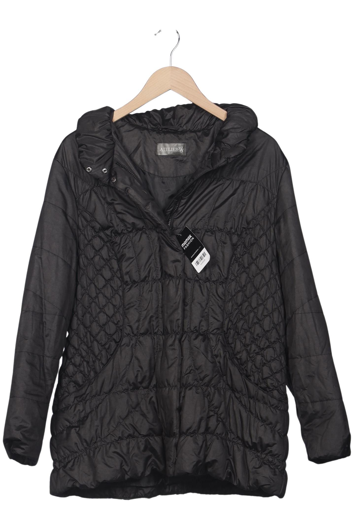 

Atelier Goldner Schnitt Damen Jacke, schwarz, Gr. 44