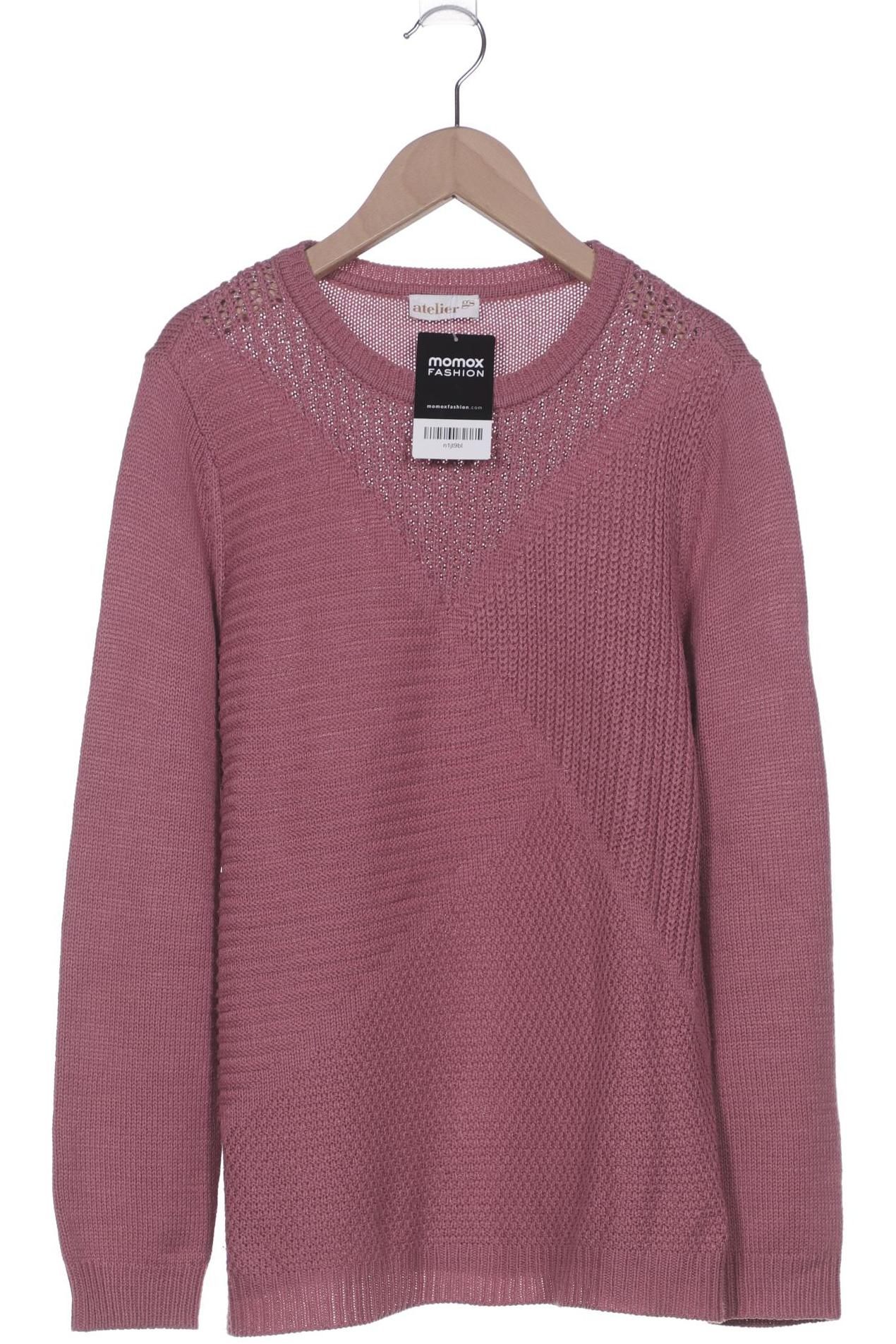 

Atelier Goldner Schnitt Damen Pullover, pink, Gr. 38