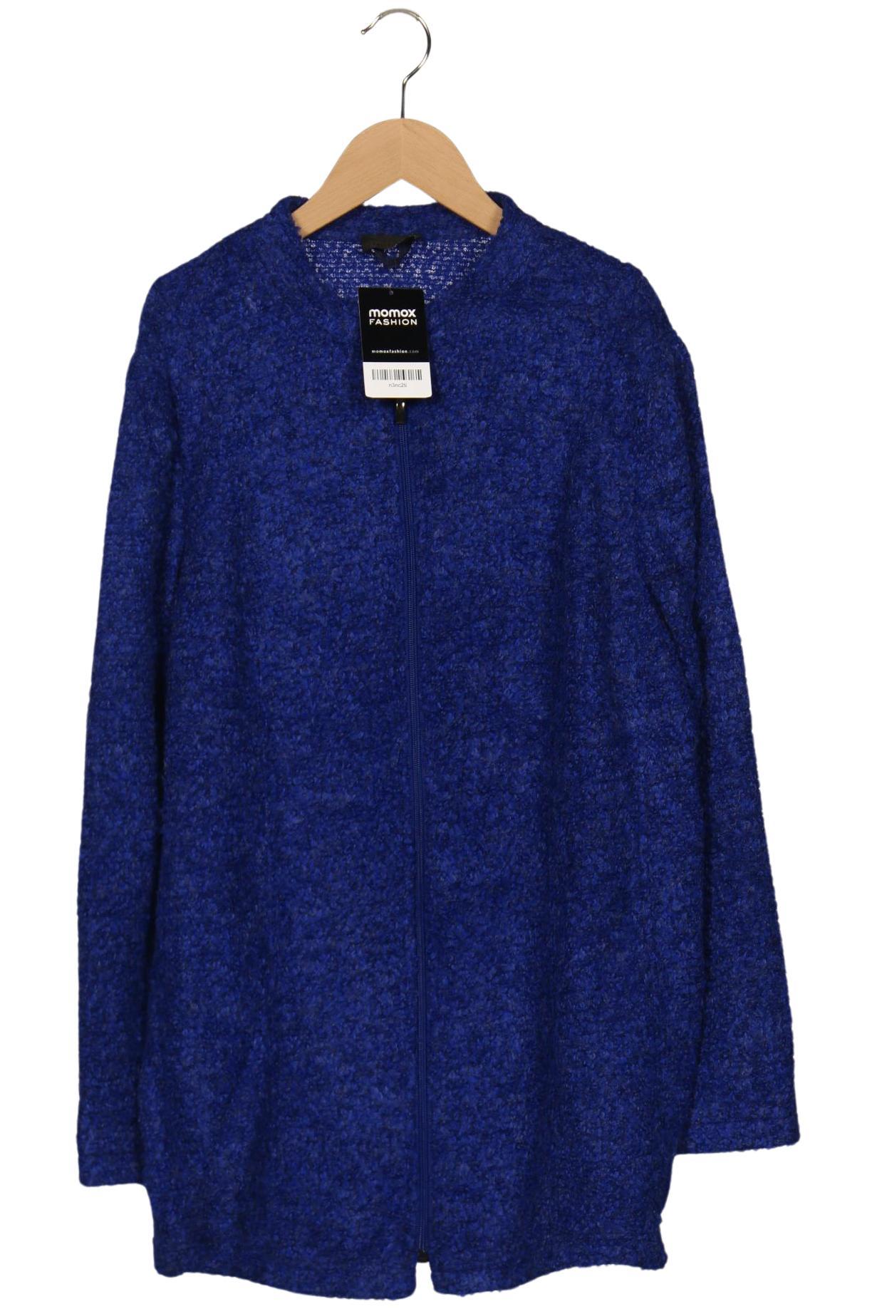 

Atelier Goldner Schnitt Damen Strickjacke, blau, Gr. 44