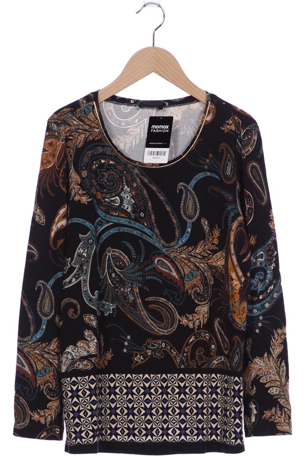 

Atelier Goldner Schnitt Damen Langarmshirt, schwarz, Gr. 14