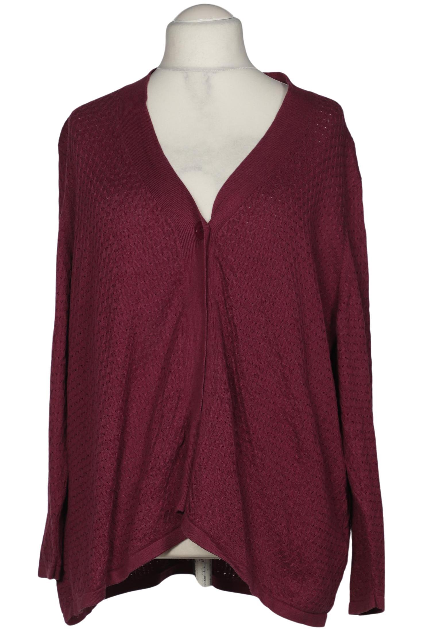 

Atelier Goldner Schnitt Damen Strickjacke, bordeaux, Gr. 54